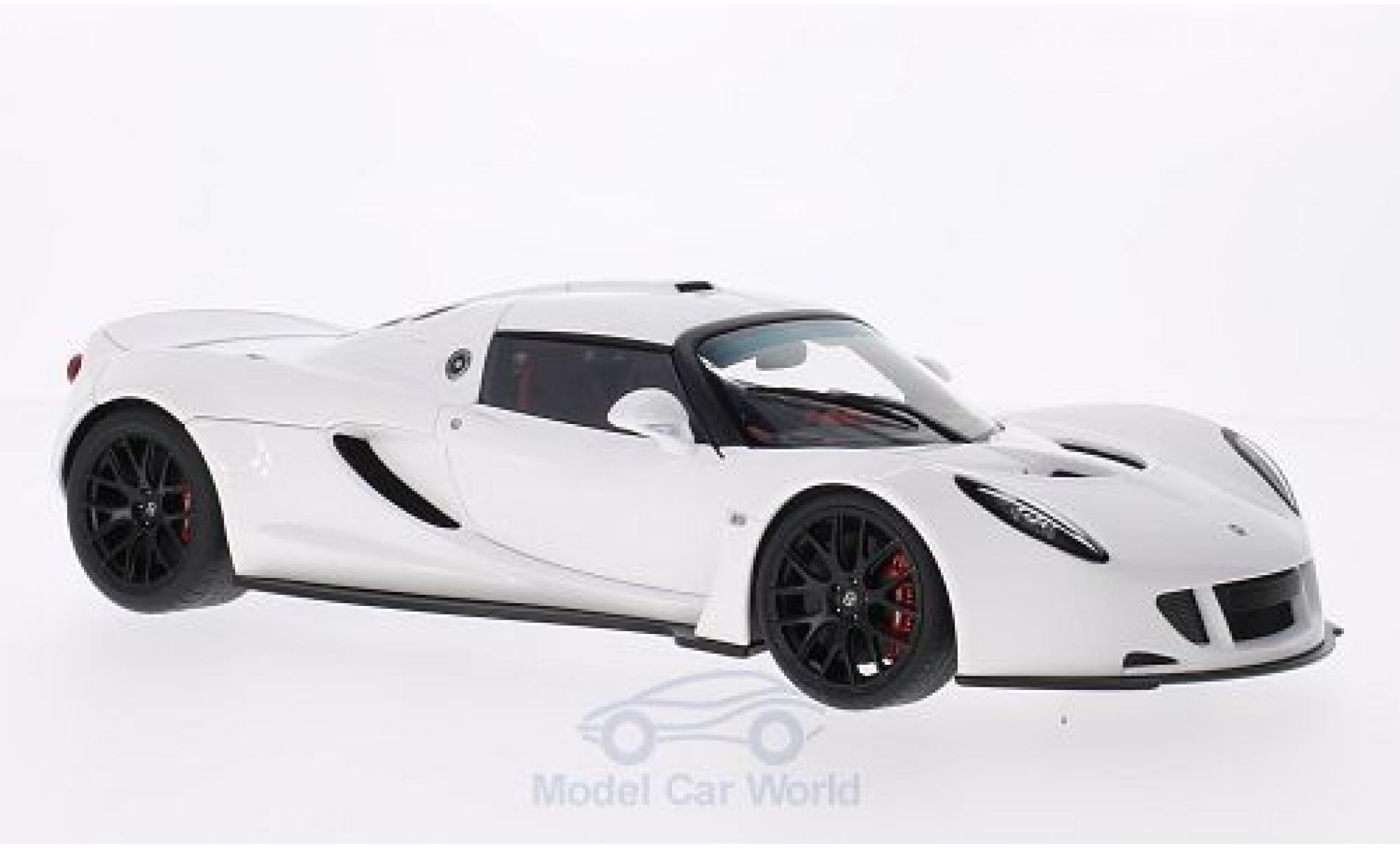 Hennessey Venom 1/18 AUTOart GT bianco 2010 modellino in miniatura