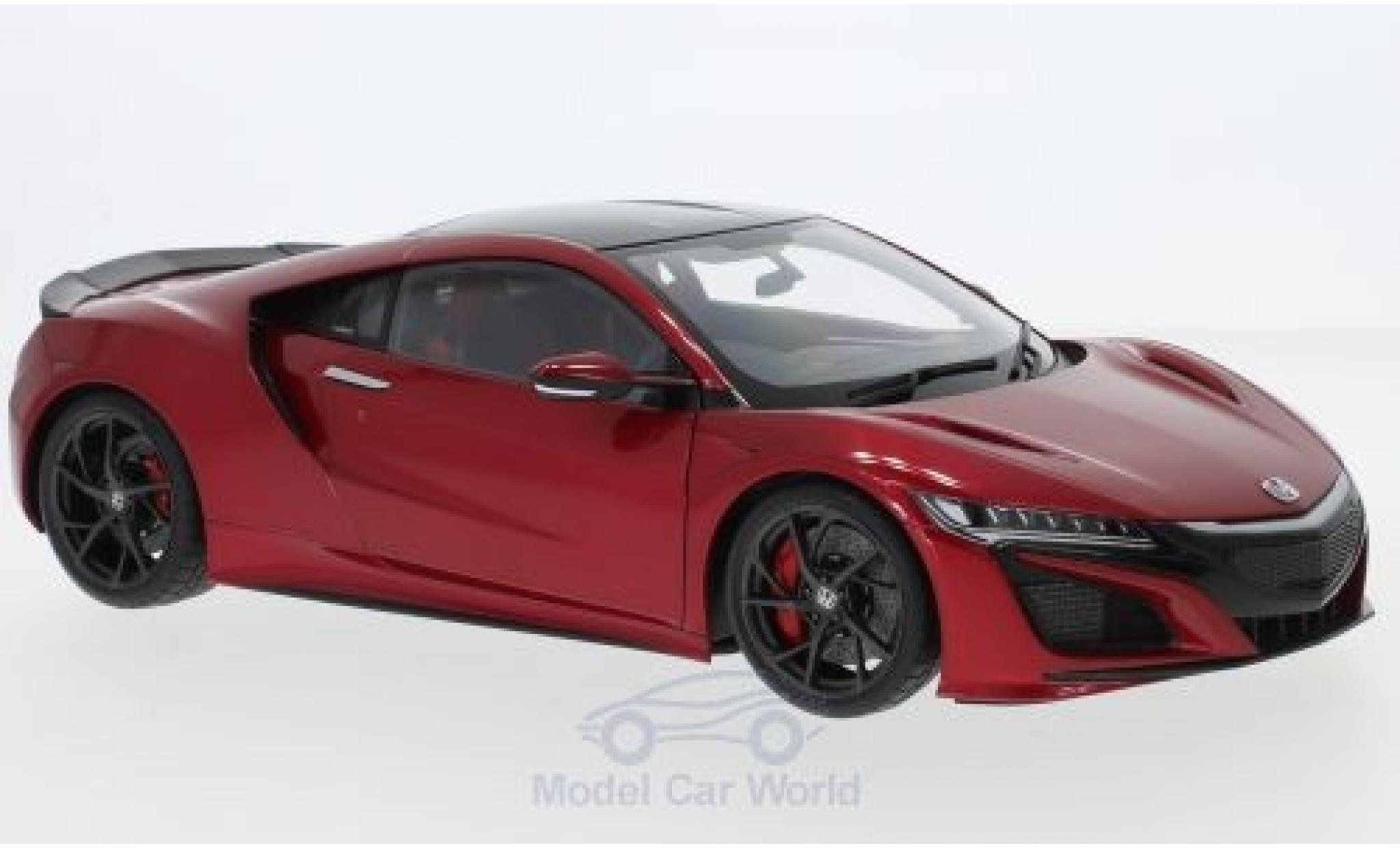 Honda NSX 1/18 AUTOart (NC1) metallico rosso RHD 2016 modellino in miniatura
