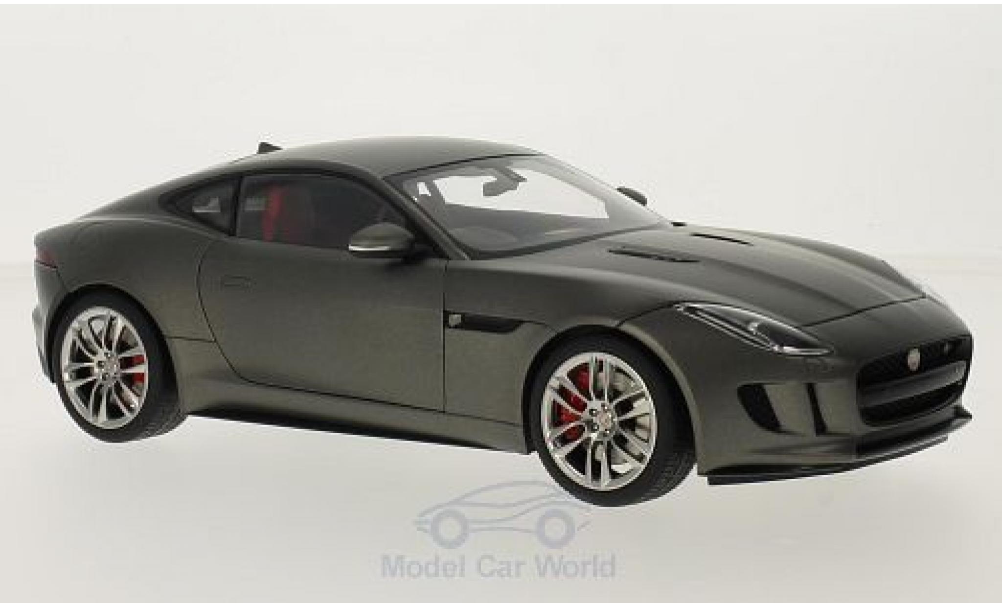 Jaguar F-Type 1/18 AUTOart R Coupe matt-grigio 2015 modellino in miniatura