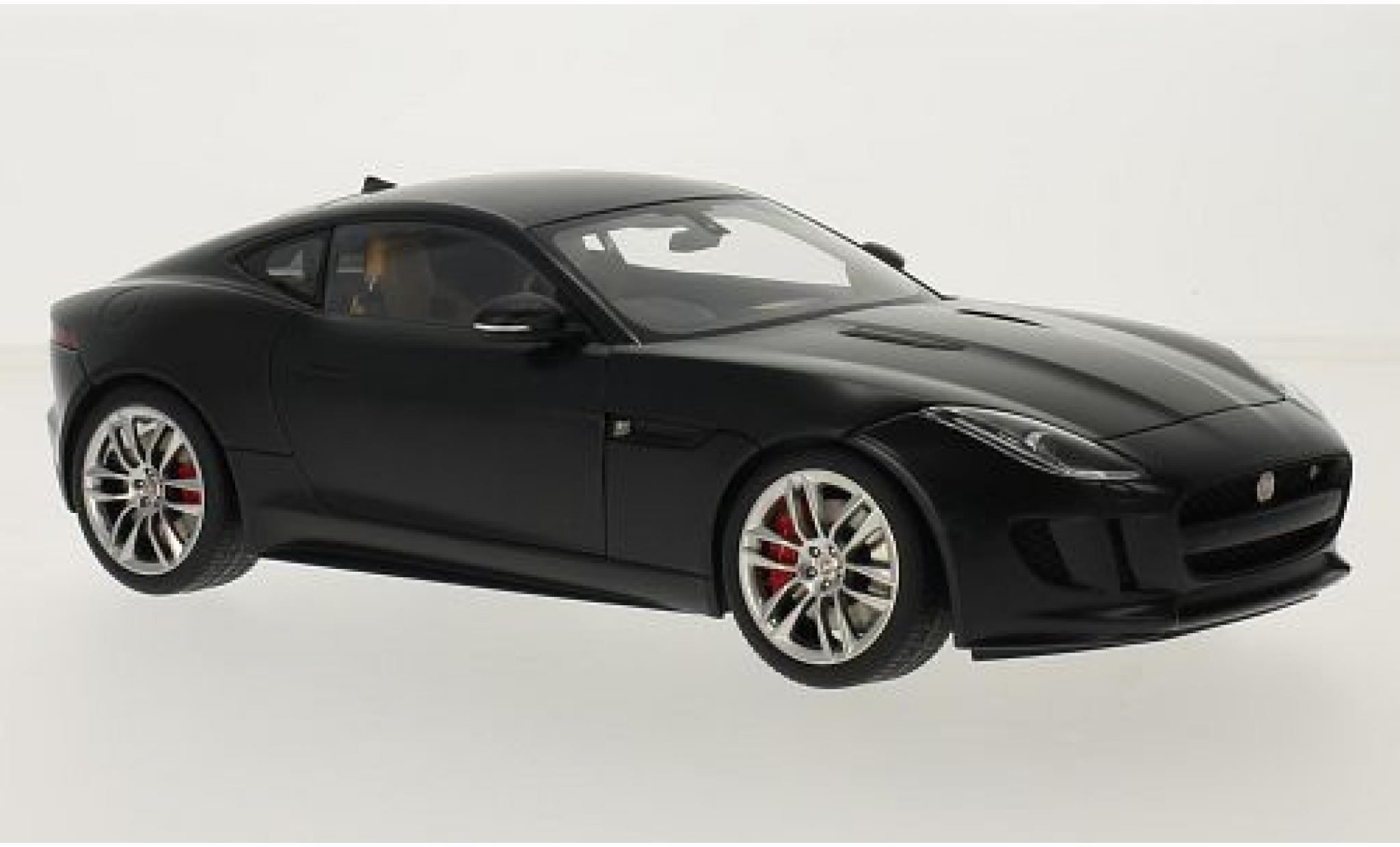 Jaguar F-Type 1/18 AUTOart R Coupe matt-nero RHD 2015 modellino in miniatura