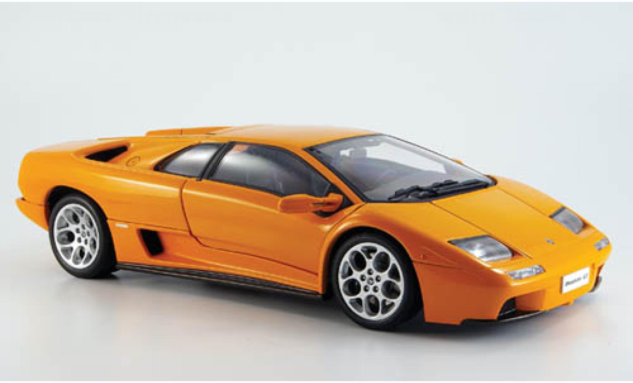 Lamborghini Diablo 1/18 AUTOart 6.0 orange modellino in miniatura