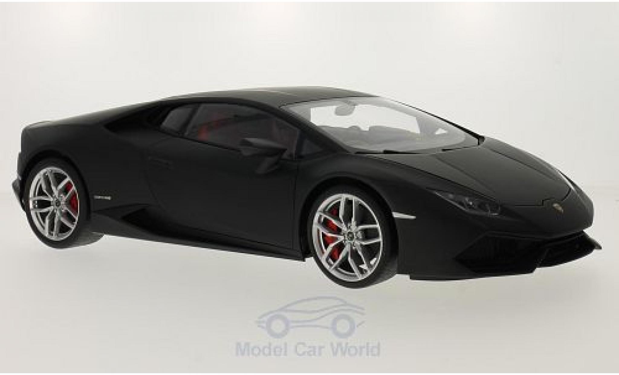 Lamborghini Huracan 1/18 AUTOart LP610-4 matt-nero 2014 modellino in miniatura