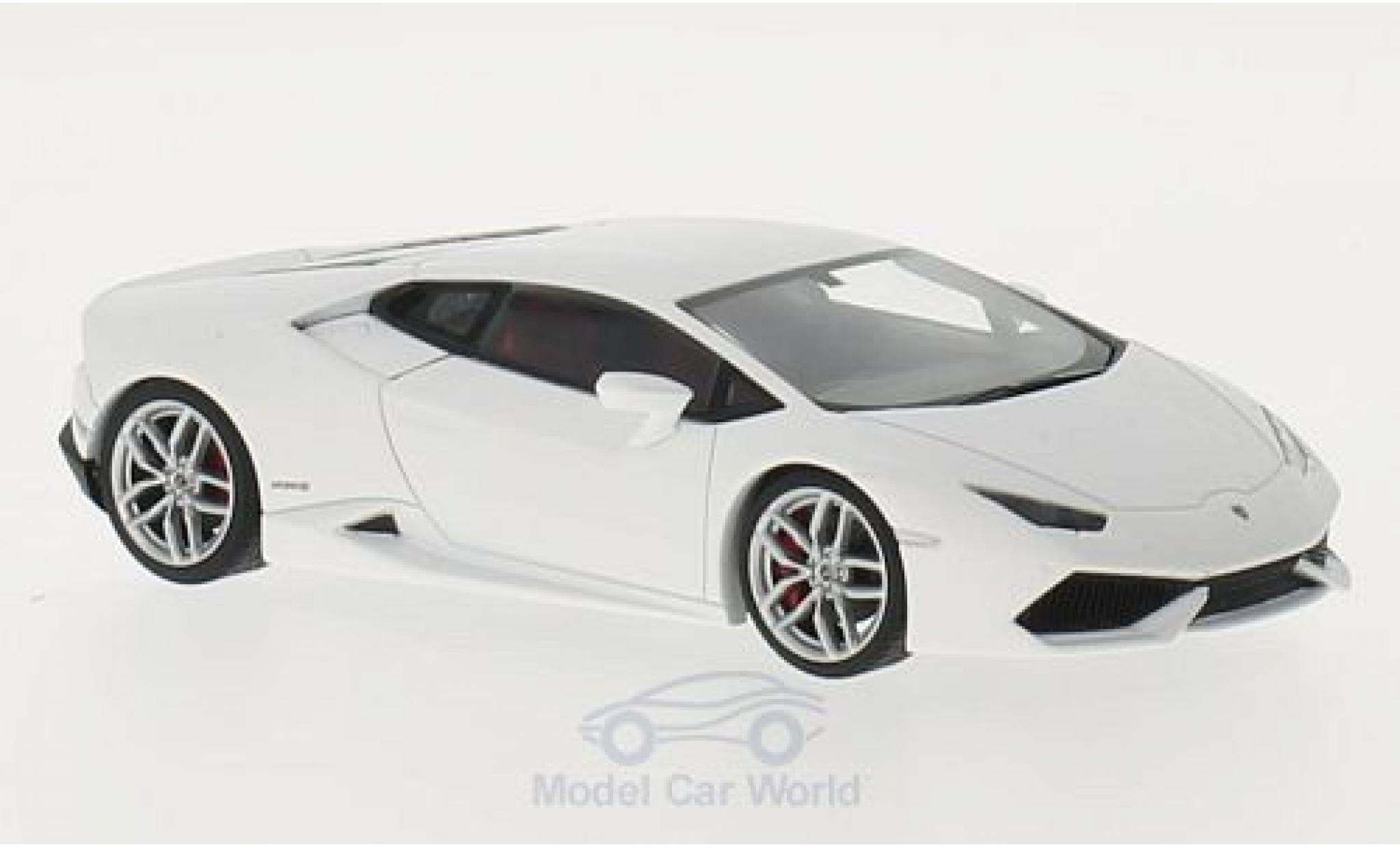 Lamborghini Huracan 1/43 AUTOart LP610-4 matt-bianco 2014 modellino in miniatura
