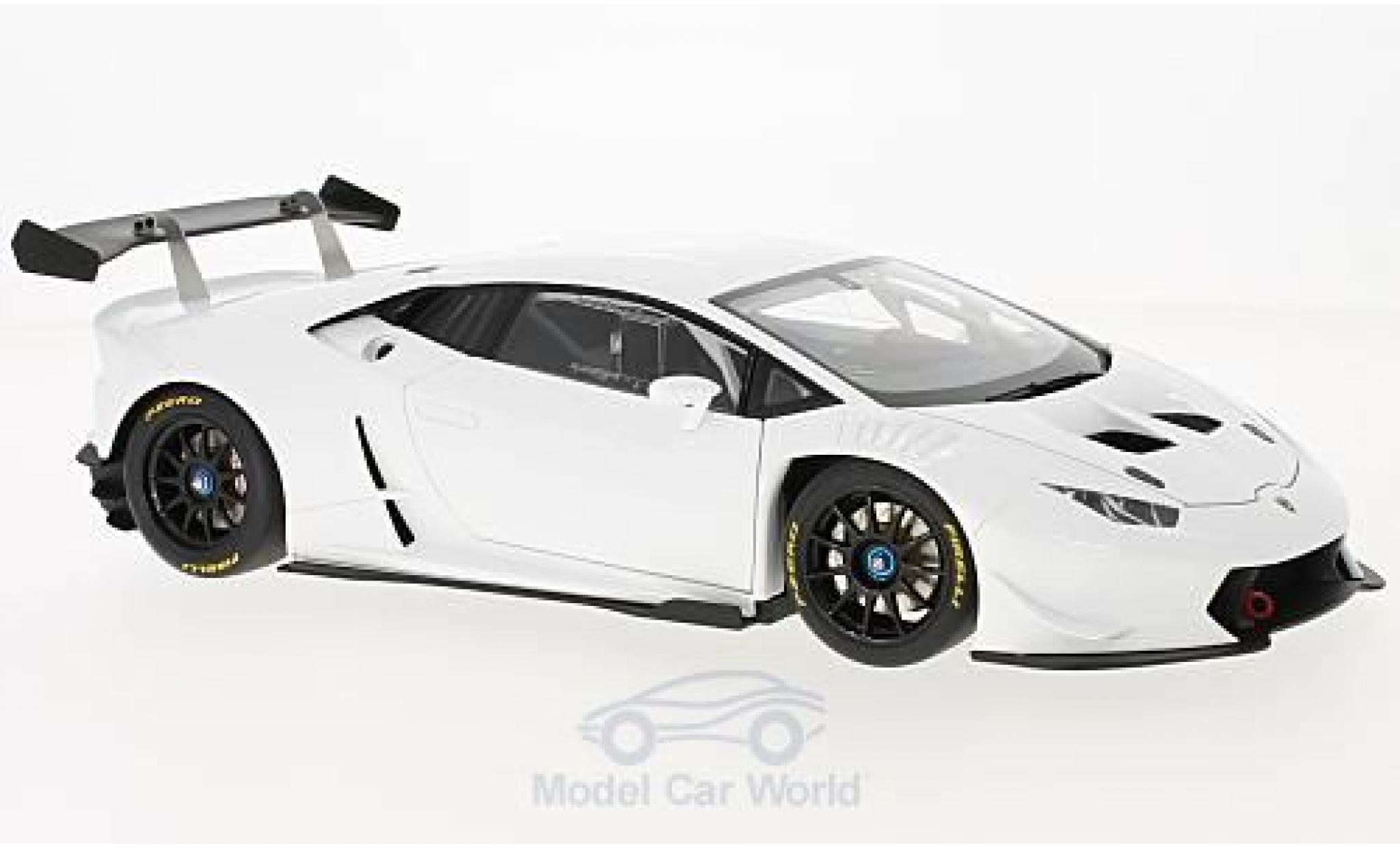 Lamborghini Huracan 1/18 AUTOart Super Trofeo bianco 2016 modellino in miniatura