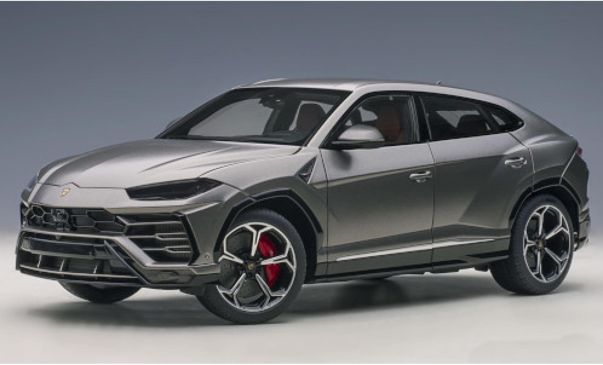 Lamborghini Urus 1/18 AUTOart matt-grigio 2018 modellino in miniatura