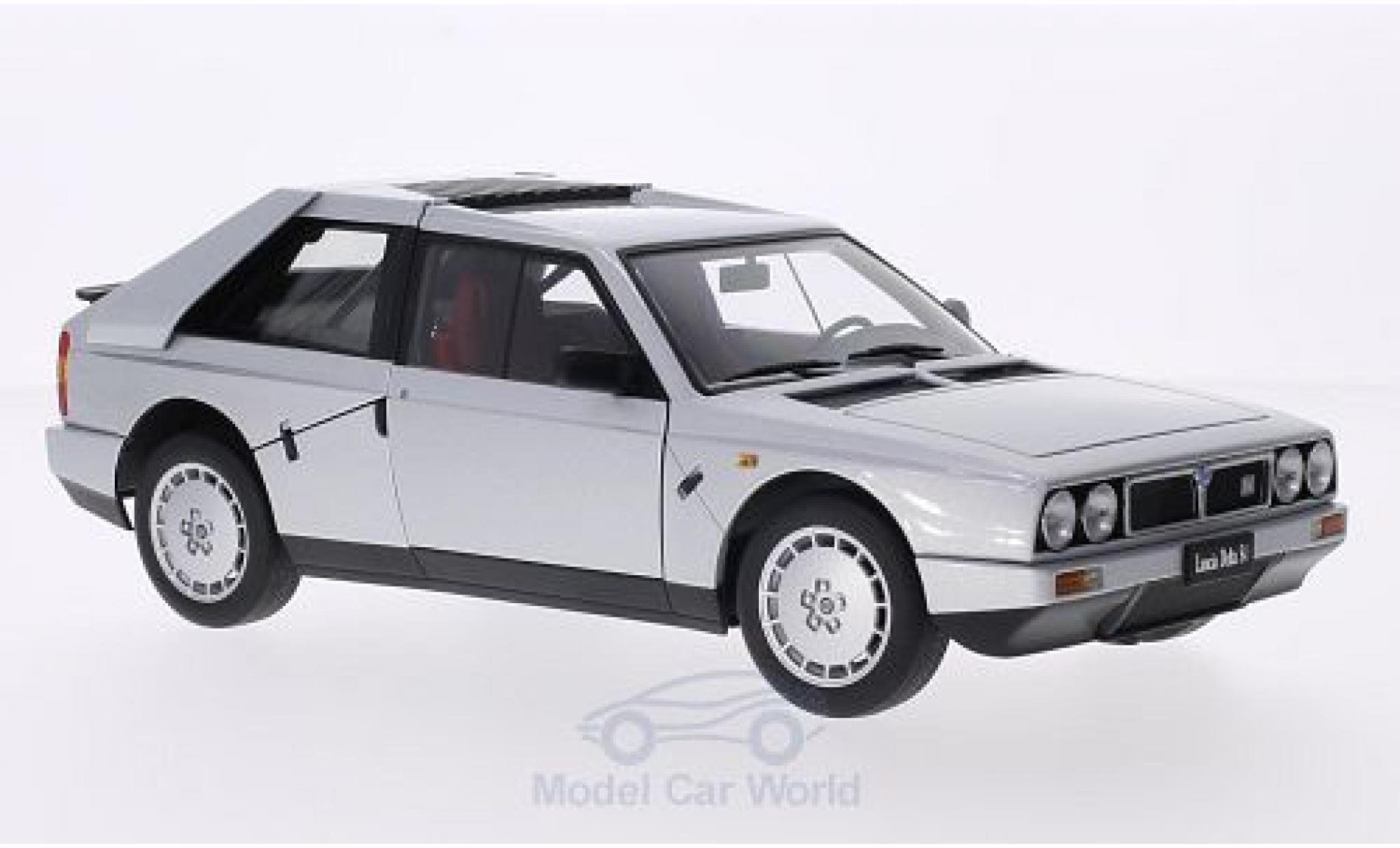Lancia Delta S4 1/18 AUTOart S4 metallico grigio 1985 modellino in miniatura