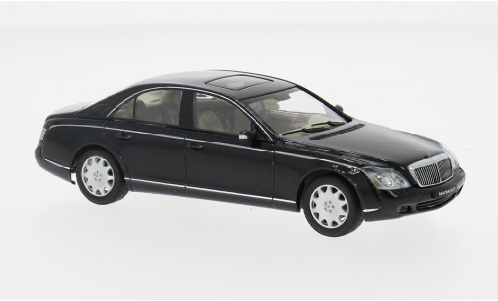 Maybach 57 AUTOart SWB schwarz 2002 1:43 modellino in miniatura