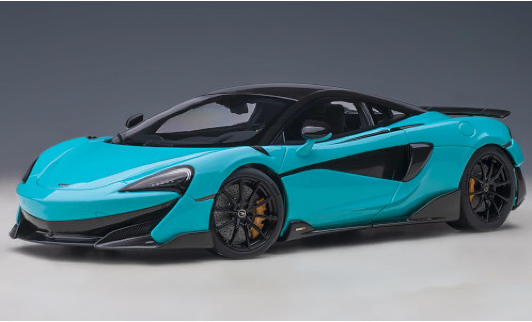 McLaren 600 1/18 AUTOart LT blu/nero 2019 modellino in miniatura