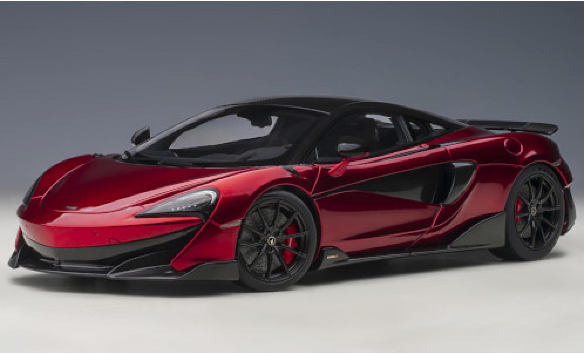 McLaren 600 1/18 AUTOart LT metallico rosso/nero 2019 modellino in miniatura