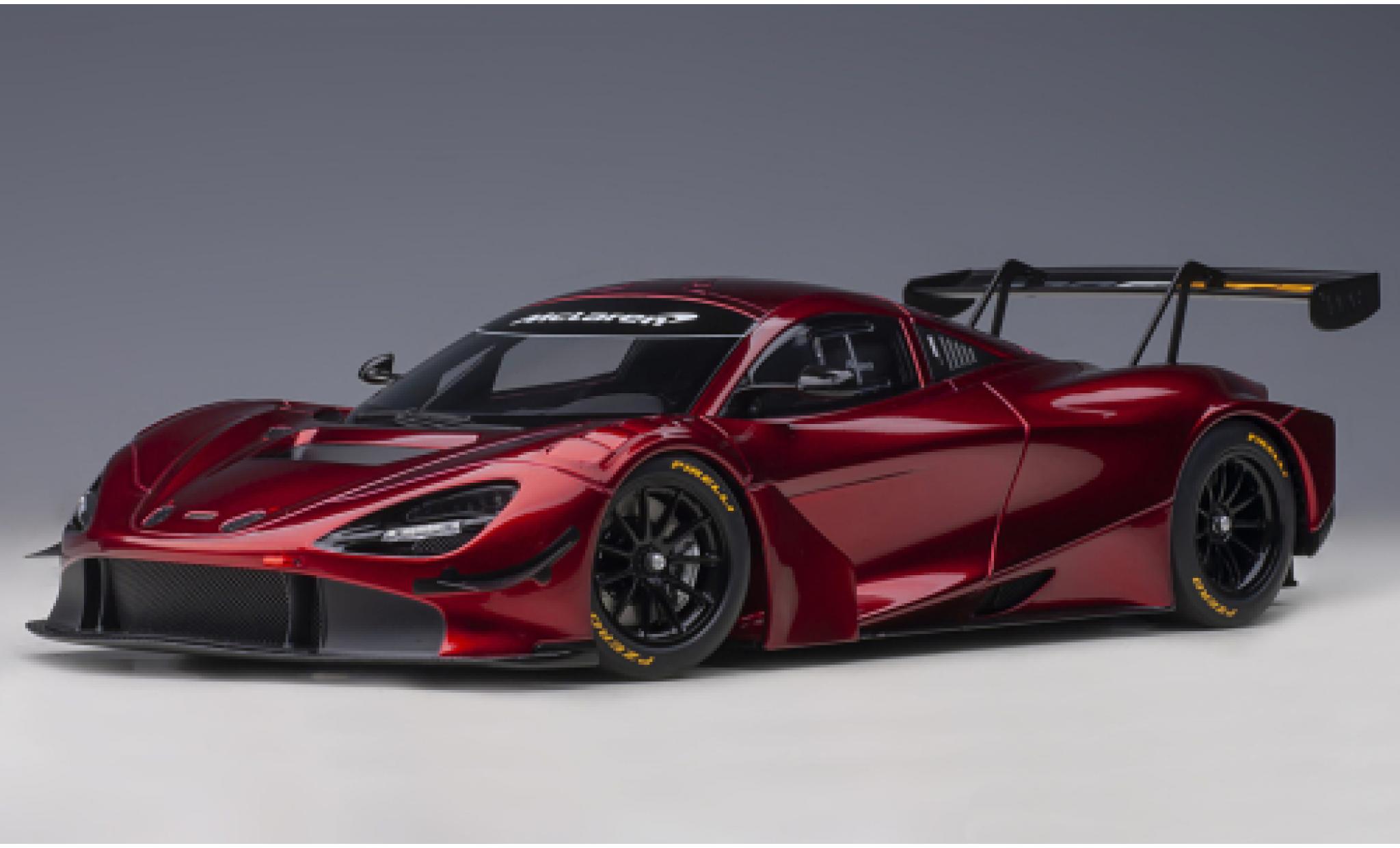 McLaren 720 1/18 AUTOart S GT3 metallico rosso 2019 modellino in miniatura