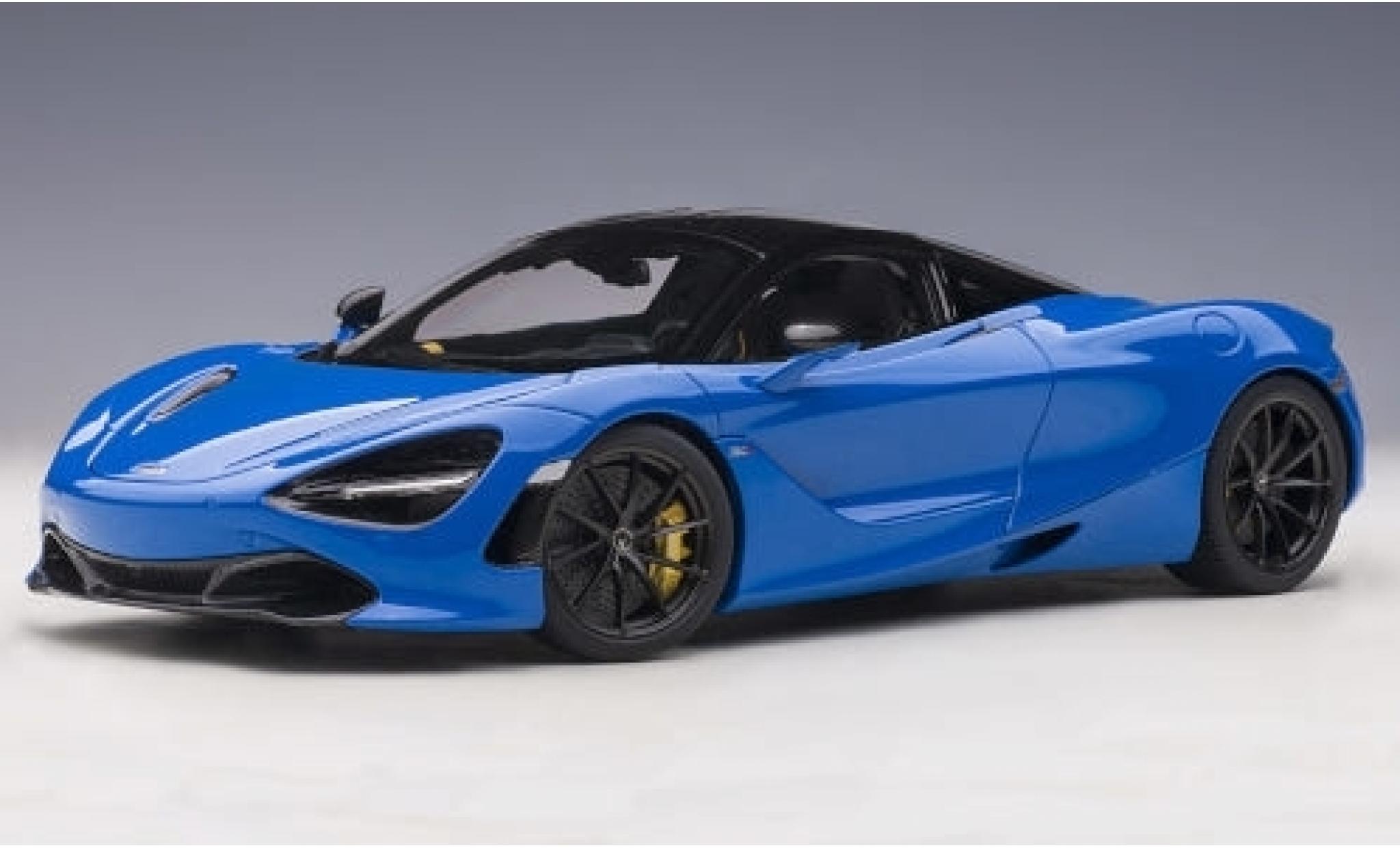 McLaren 720 1/18 AUTOart S metallico blu 2017 modellino in miniatura