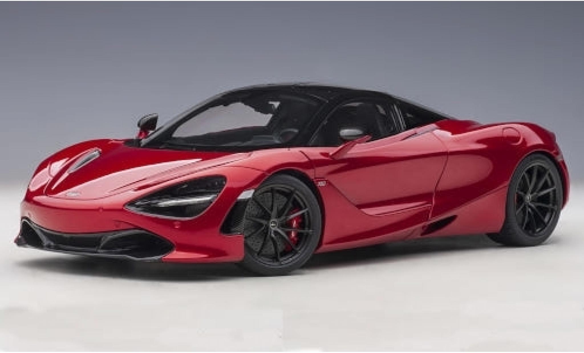 McLaren 720 1/18 AUTOart S metallico rosso 2017 modellino in miniatura