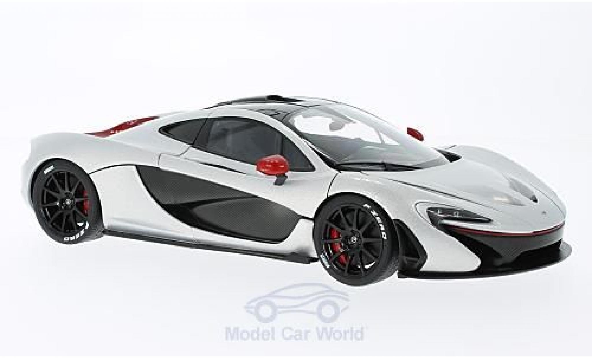 McLaren P1 1/18 AUTOart grigio 2013 modellino in miniatura