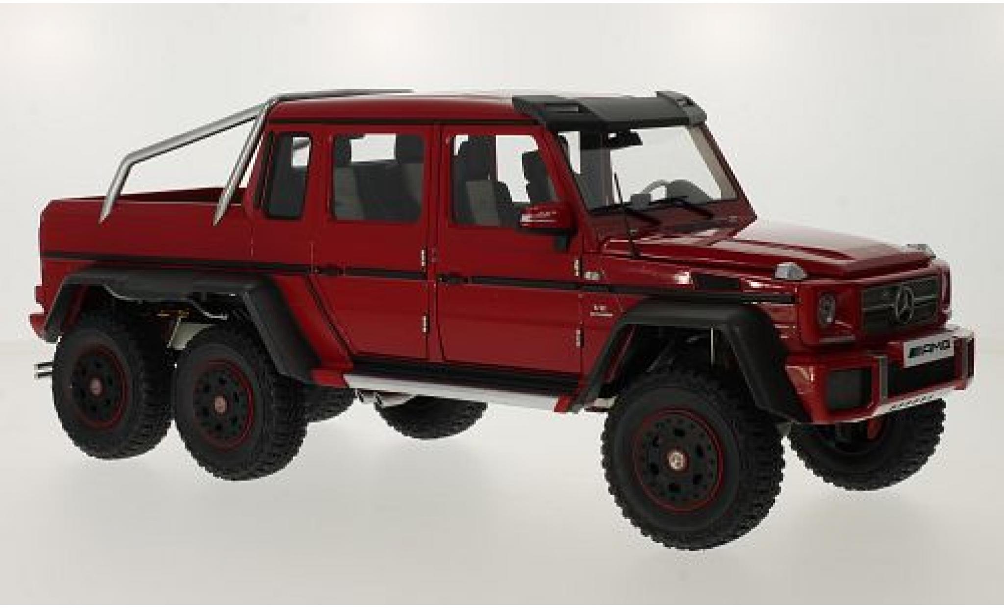 Mercedes Classe G 1/18 AUTOart AMG G63 6x6 rosso 2013 modellino in miniatura