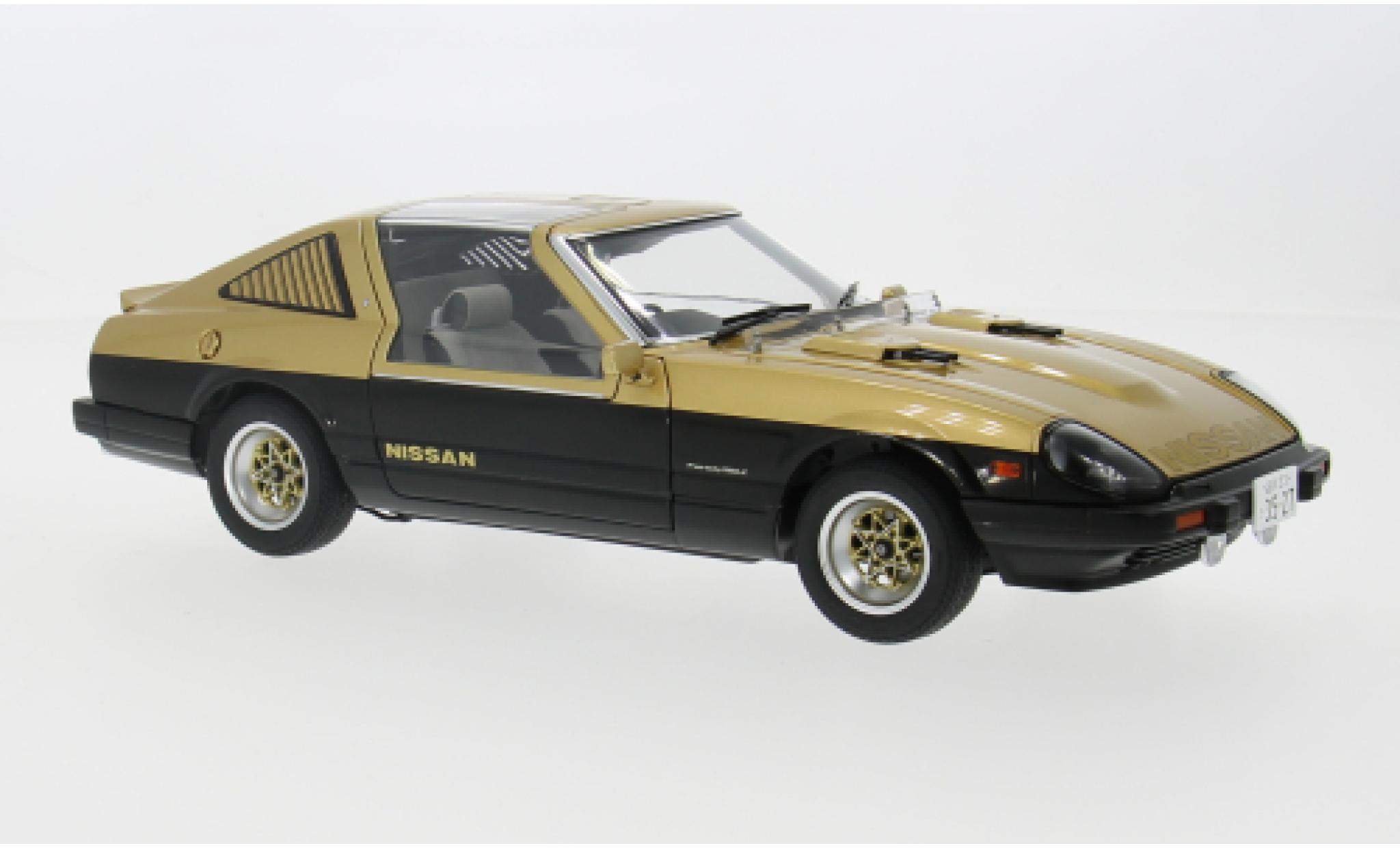 Nissan Fairlady Z 1/18 AUTOart (S130) schwarz/bronze 1:18 modellino in miniatura