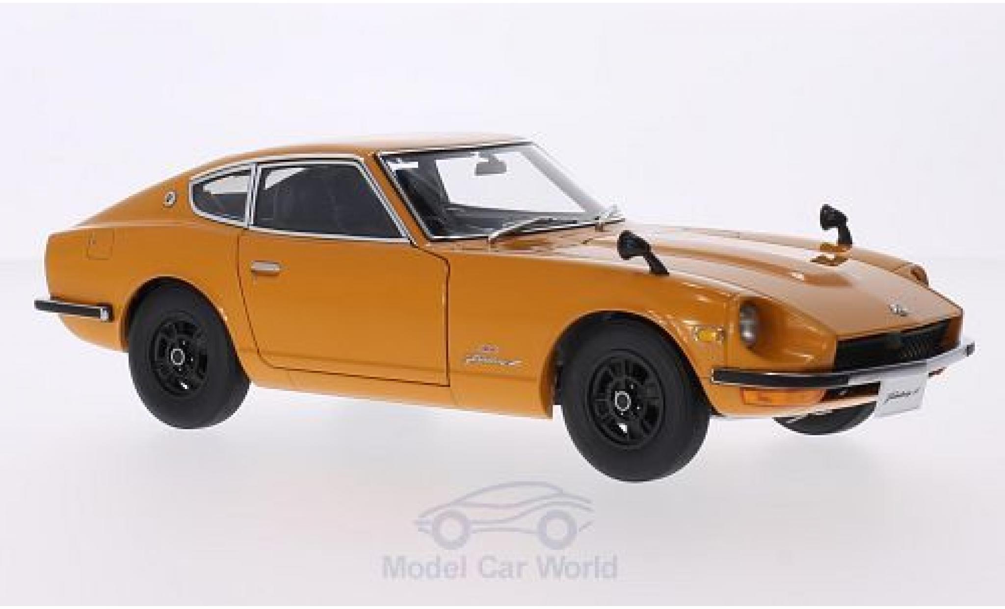 Nissan Fairlady Z 1/18 AUTOart 432 (PS30) orange RHD modellino in miniatura