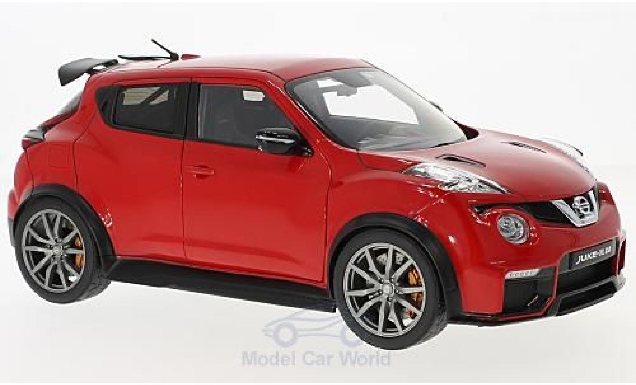 Nissan Juke 1/18 AUTOart -R 2.0 rosso 2016 modellino in miniatura