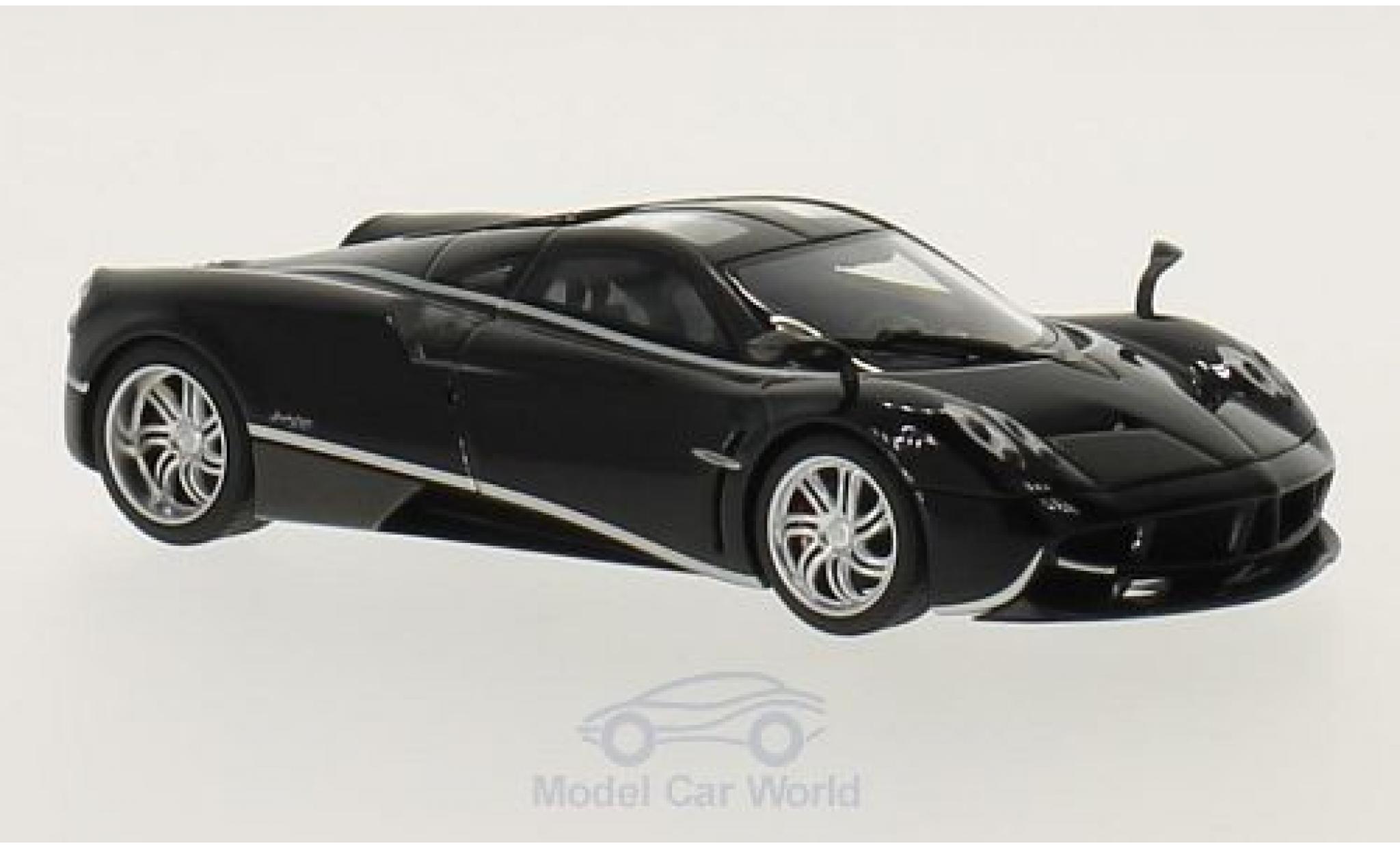 Pagani Huayra 1/43 AUTOart nero/grigio 2011 modellino in miniatura