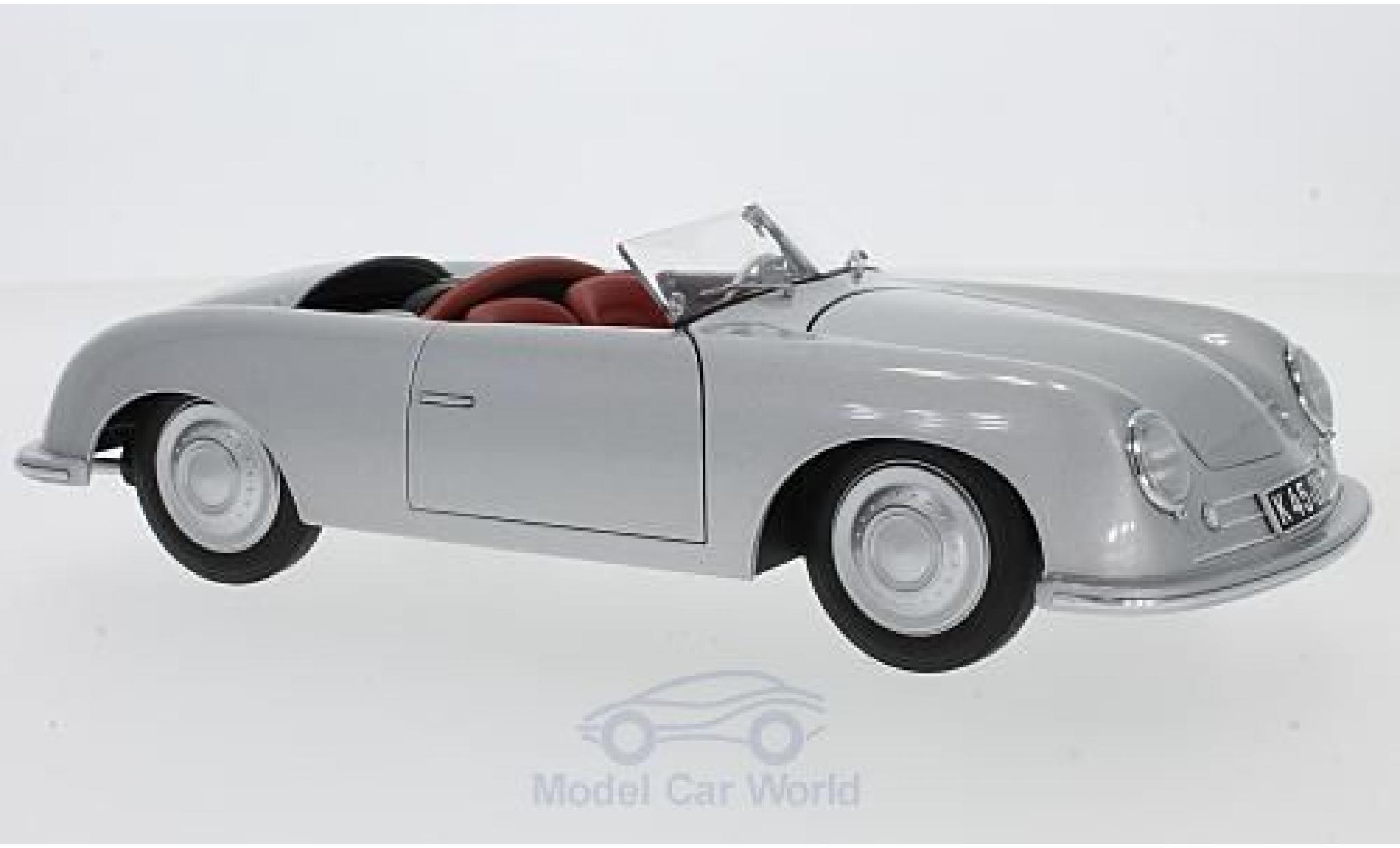 Porsche 356 1/18 AUTOart Nummer 1 grigio 1948 modellino in miniatura