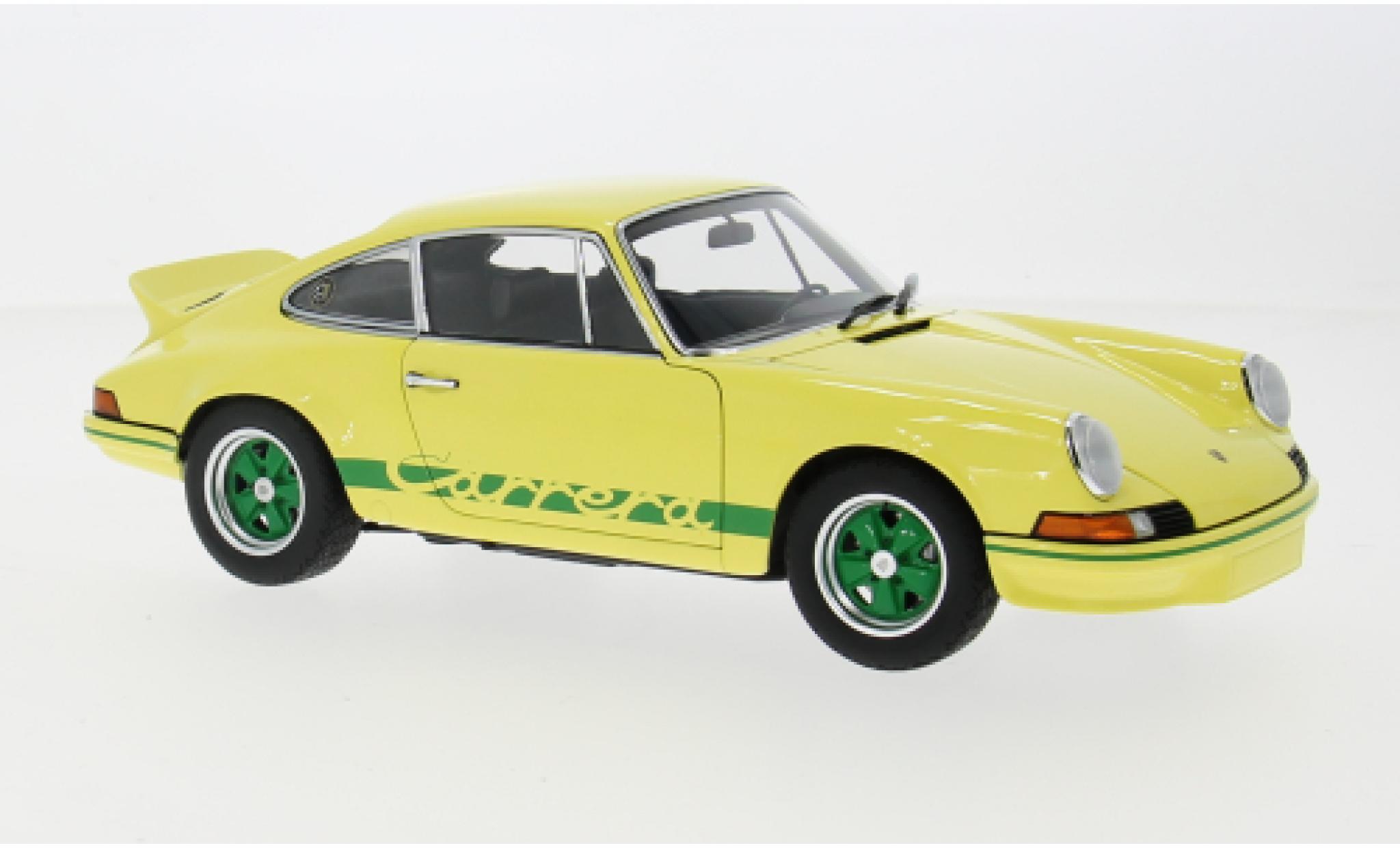 Porsche 911 1/18 AUTOart Carrera 2.7 RS gelb/grün 1:18 modellino in miniatura