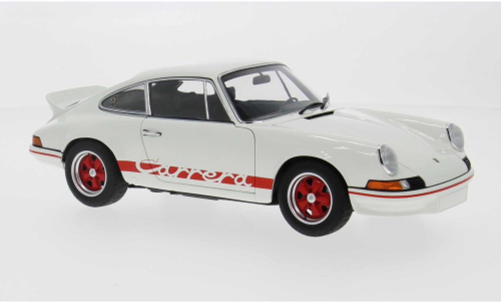 Porsche 930 1/18 AUTOart 911 Carrera 2.7 RS weiss/rot 1975 1:18 modellino in miniatura