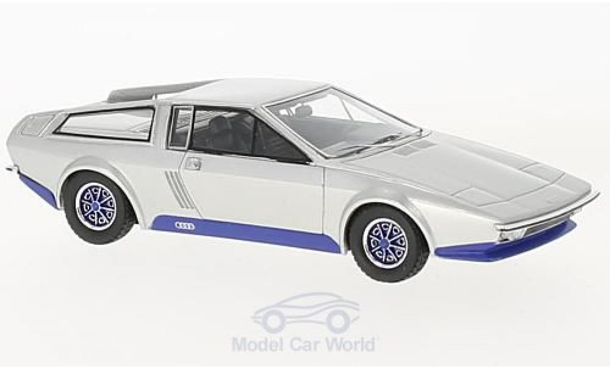 Audi 100 1/43 AutoCult S Coupe Speciale Frua grigio 1974 modellino in miniatura
