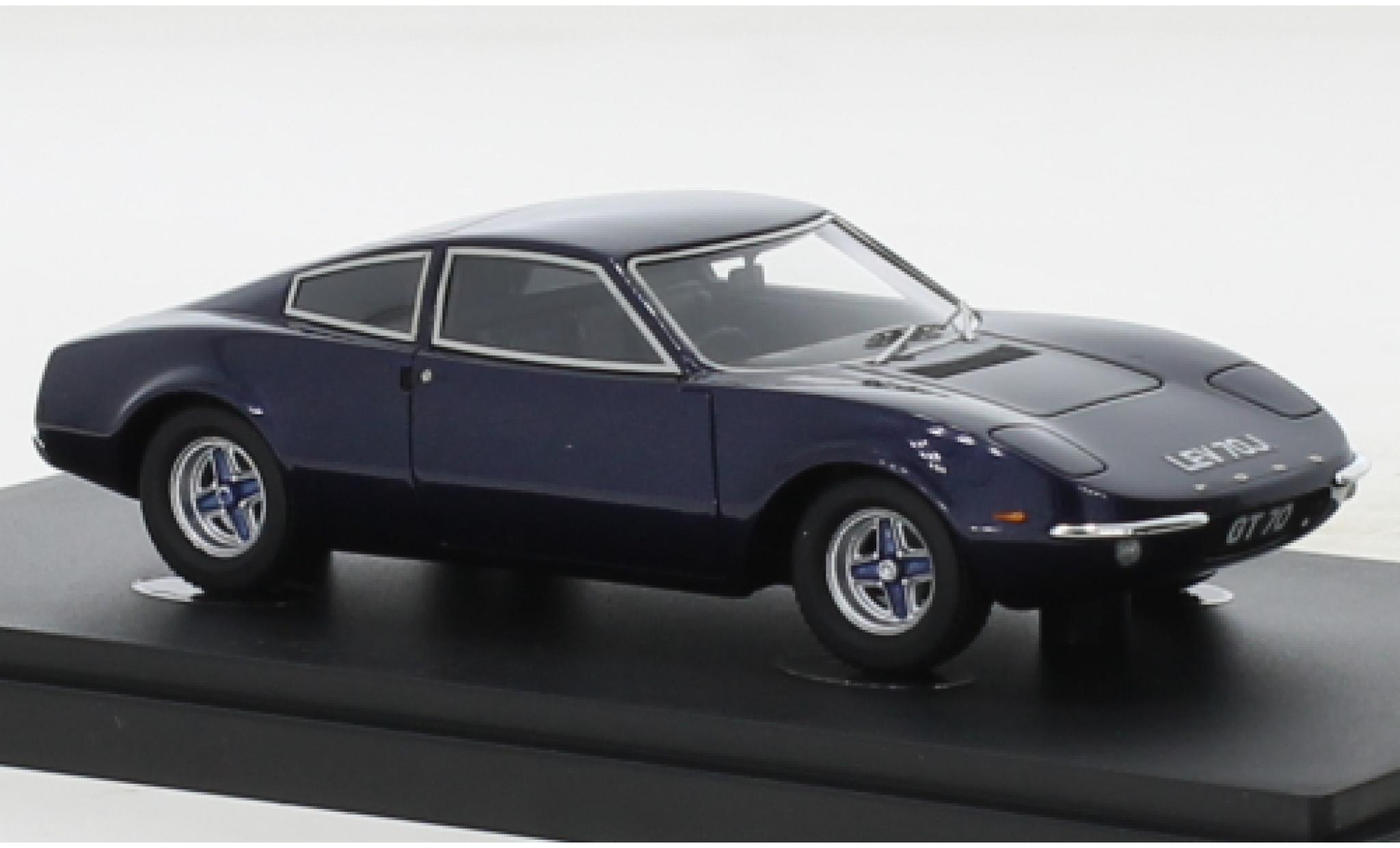 Ford GT 1/43 AutoCult Autocult/Avenue 43 70 blu foncé RHD 1970 modellino in miniatura