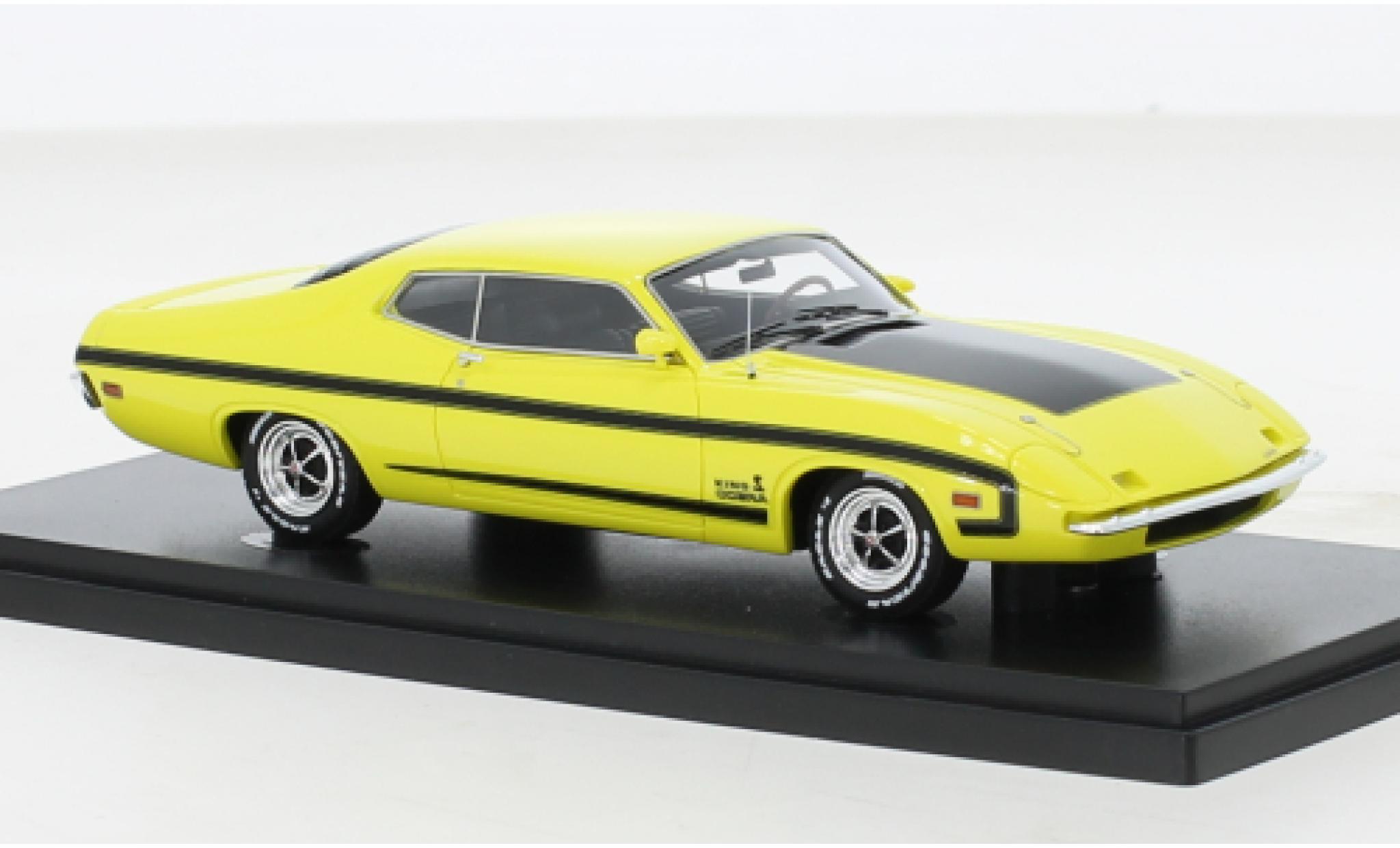 Ford Torino 1/43 AutoCult Autocult/Avenue 43 King Cobra giallo/nero 1970 modellino in miniatura