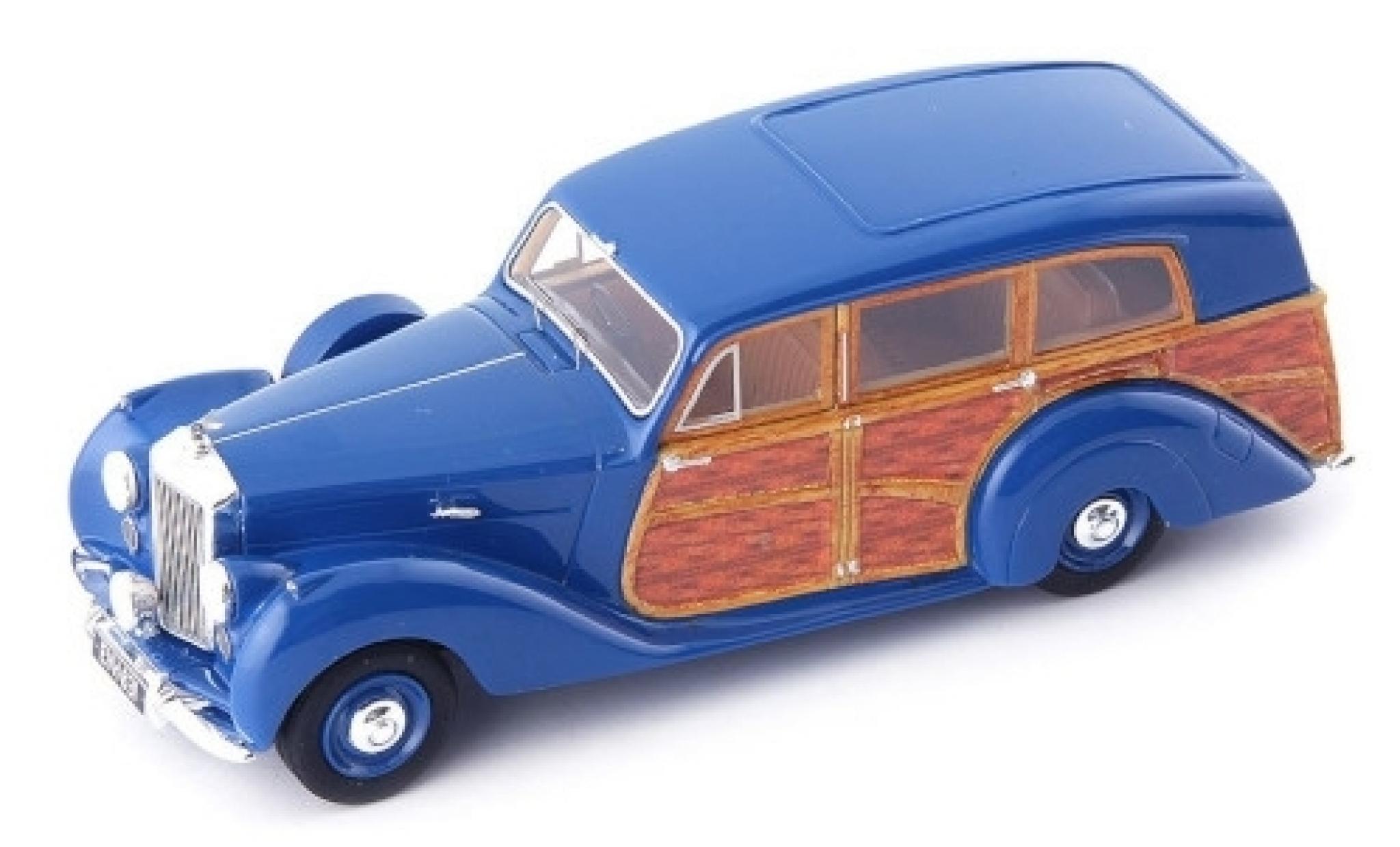 Bentley Mark 6 1/43 AutoCult Mark VI Estate Car Rippon blu/Holzoptik RHD 1949 modellino in miniatura