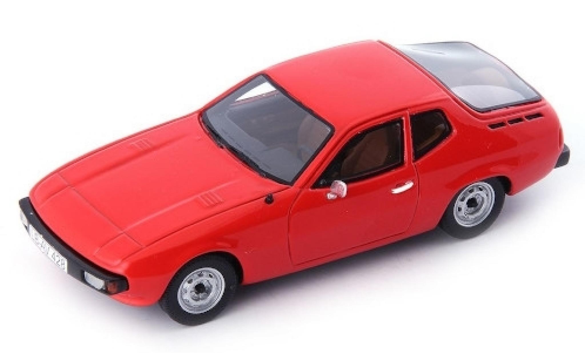 Porsche 924 1/43 AutoCult Prossootyp rosso 1974 modellino in miniatura