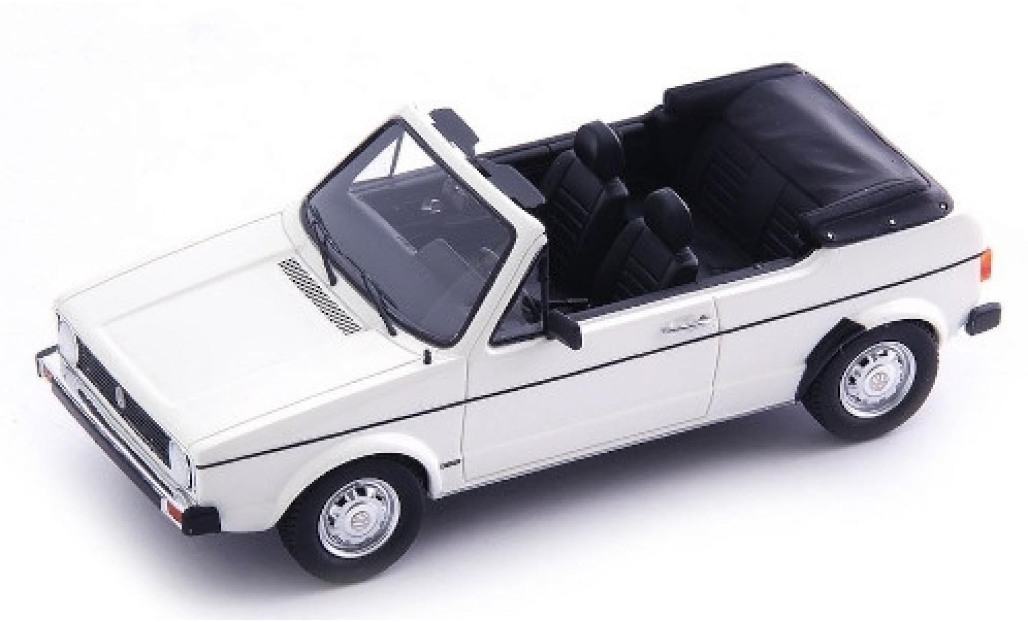 Volkswagen Golf 1/43 AutoCult I Cabriolet Prossootyp bianco 1976 modellino in miniatura