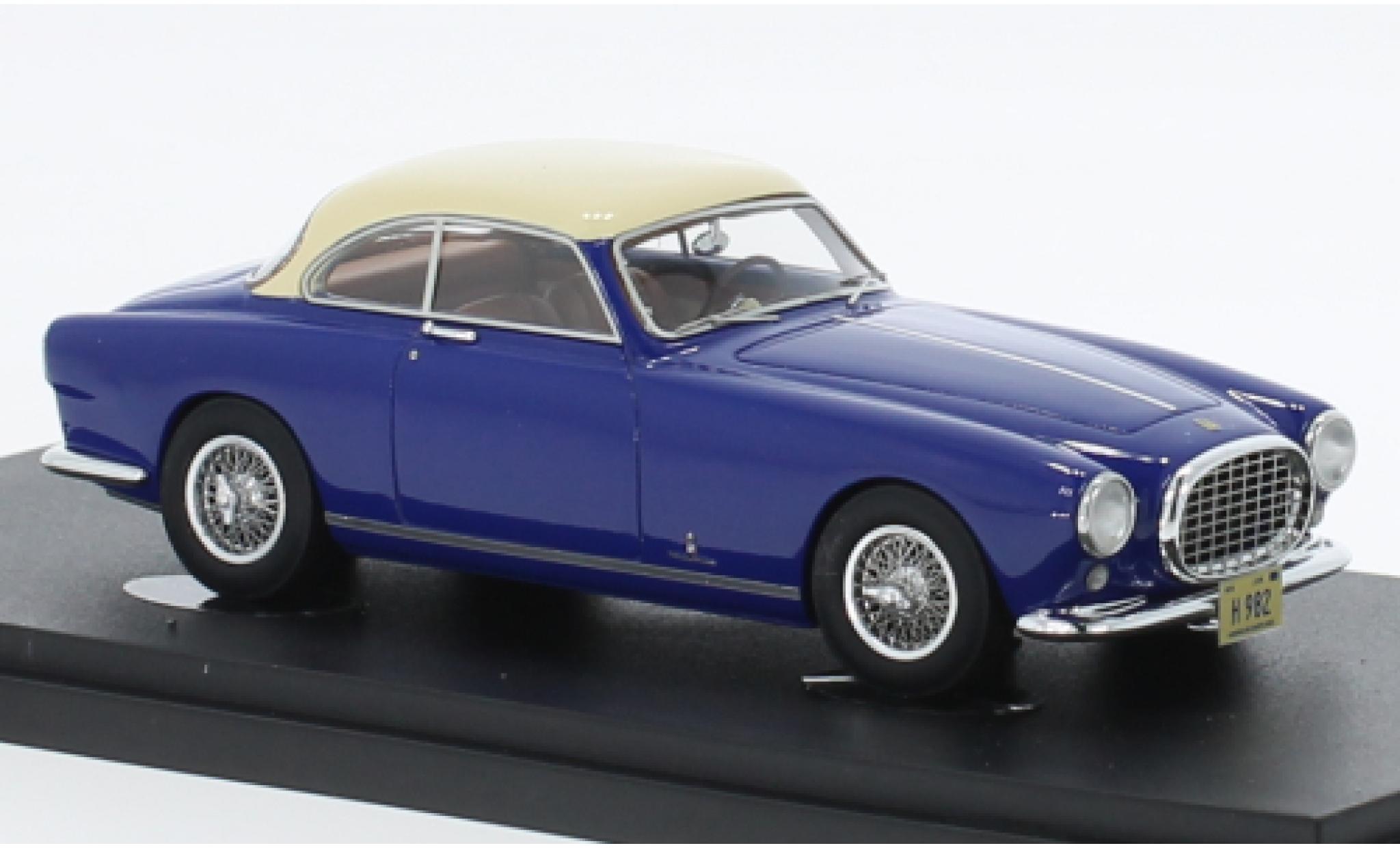 Ferrari 250 1/43 AutoCult Masterpiece Europe Coupe Prototipo blu/beige clair 1953 modellino in miniatura