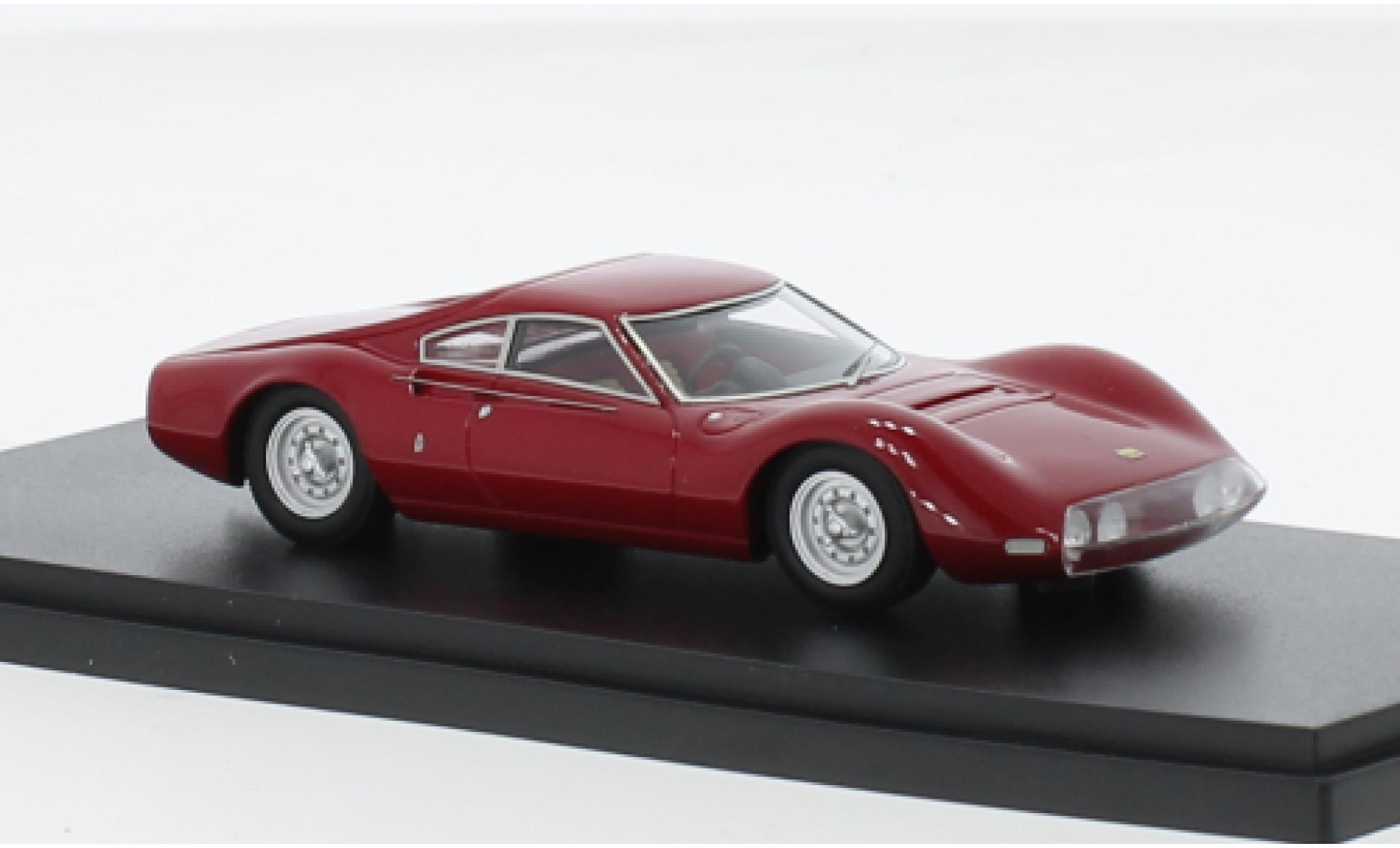 Ferrari Dino 1/43 AutoCult Masterpiece 206P Berlinetta Speciale rosso 1965 modellino in miniatura