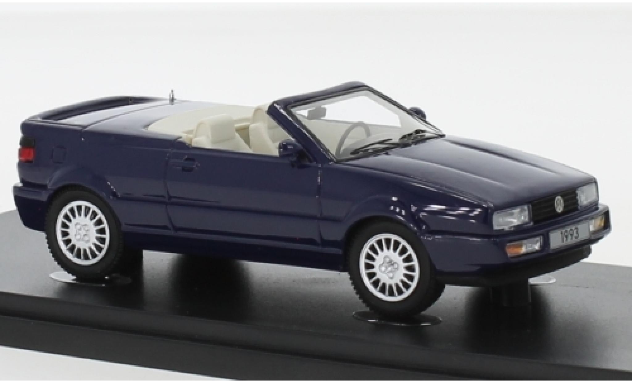 Volkswagen Corrado 1/43 AutoCult Cabriolet Prossootyp metallico blu 1993 modellino in miniatura
