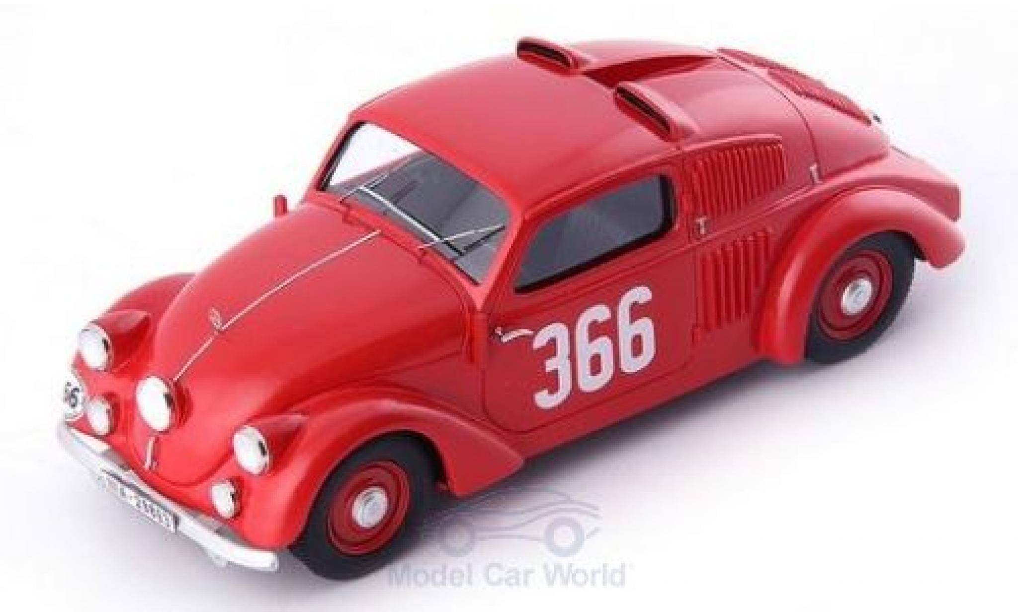 Mercedes 150 1/43 AutoCult H Sport-Limousine rosso No.366 1934 modellino in miniatura