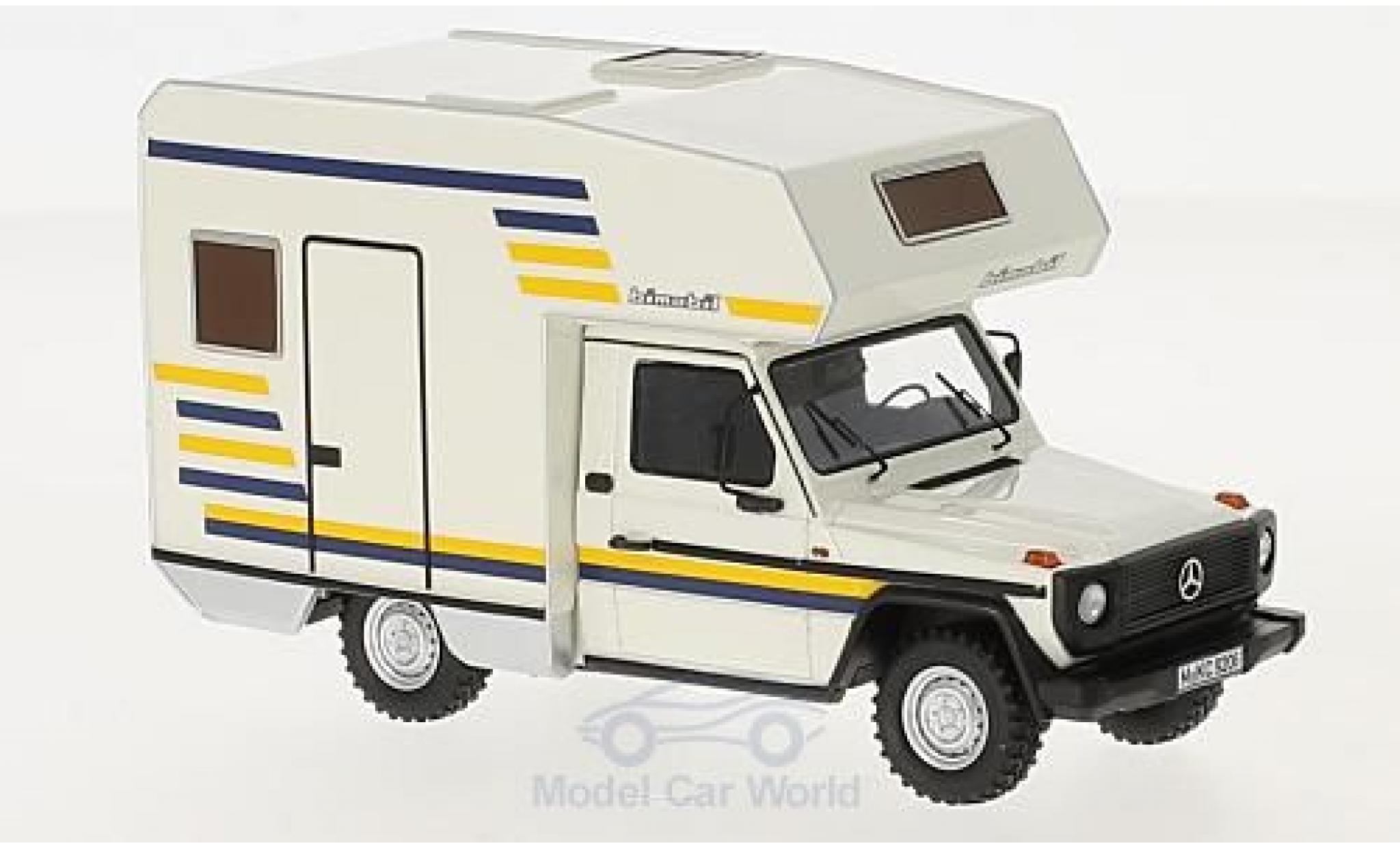 Mercedes Classe G 1/43 AutoCult G Bimobil Husky 235 beige 1984 modellino in miniatura