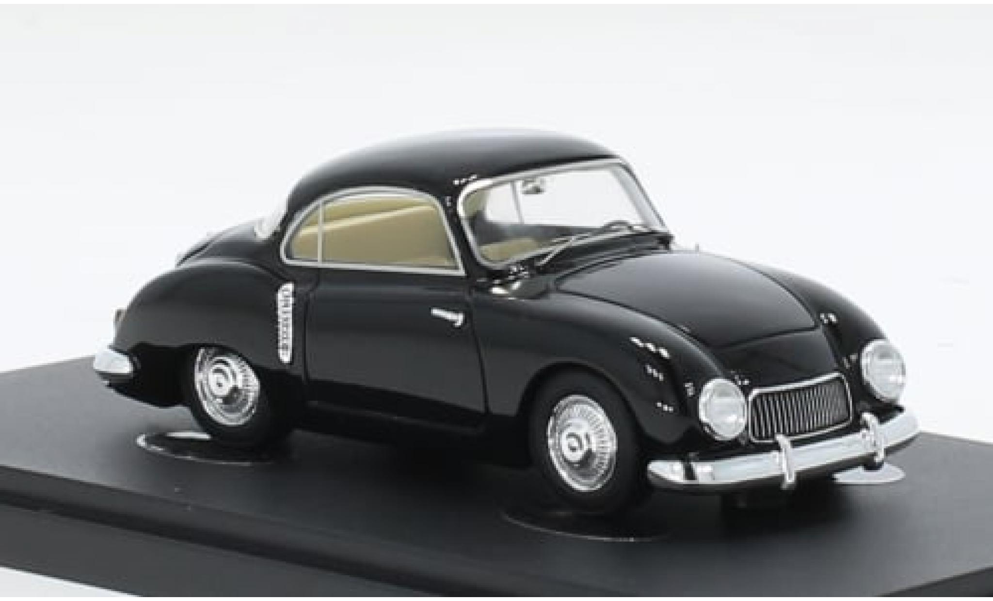 Renault 4CV 1/43 AutoCult Zink schwarz 1953 1:43 modellino in miniatura