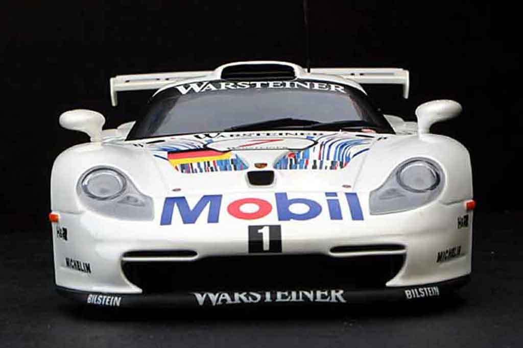 Porsche 996 GT1 1/18 Ut Models GT1 fia gt 96 #7 mobil 1 modellino in miniatura