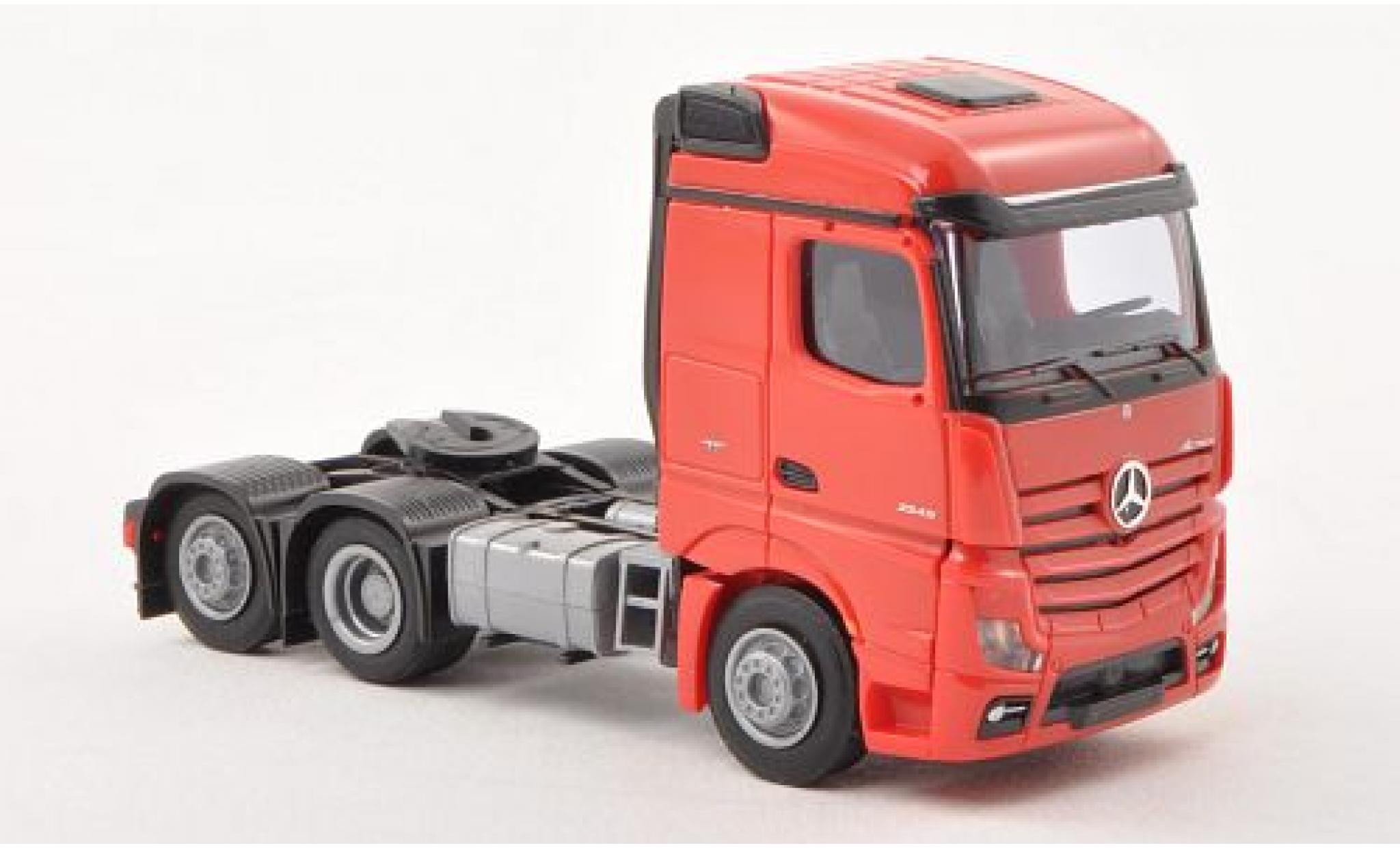 Mercedes Actros 1/87 AWM 2 Streamspace rosso Solo-Zugmaschine 3-achsig rosso modellino in miniatura