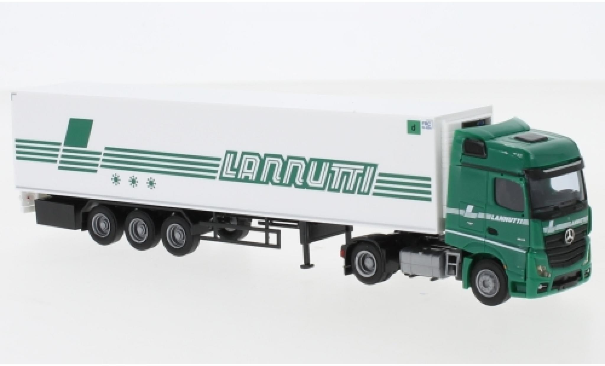 Mercedes Actros 1/87 AWM 2 Big. / Aerop. Lannutti Kühl-KSZ modellino in miniatura