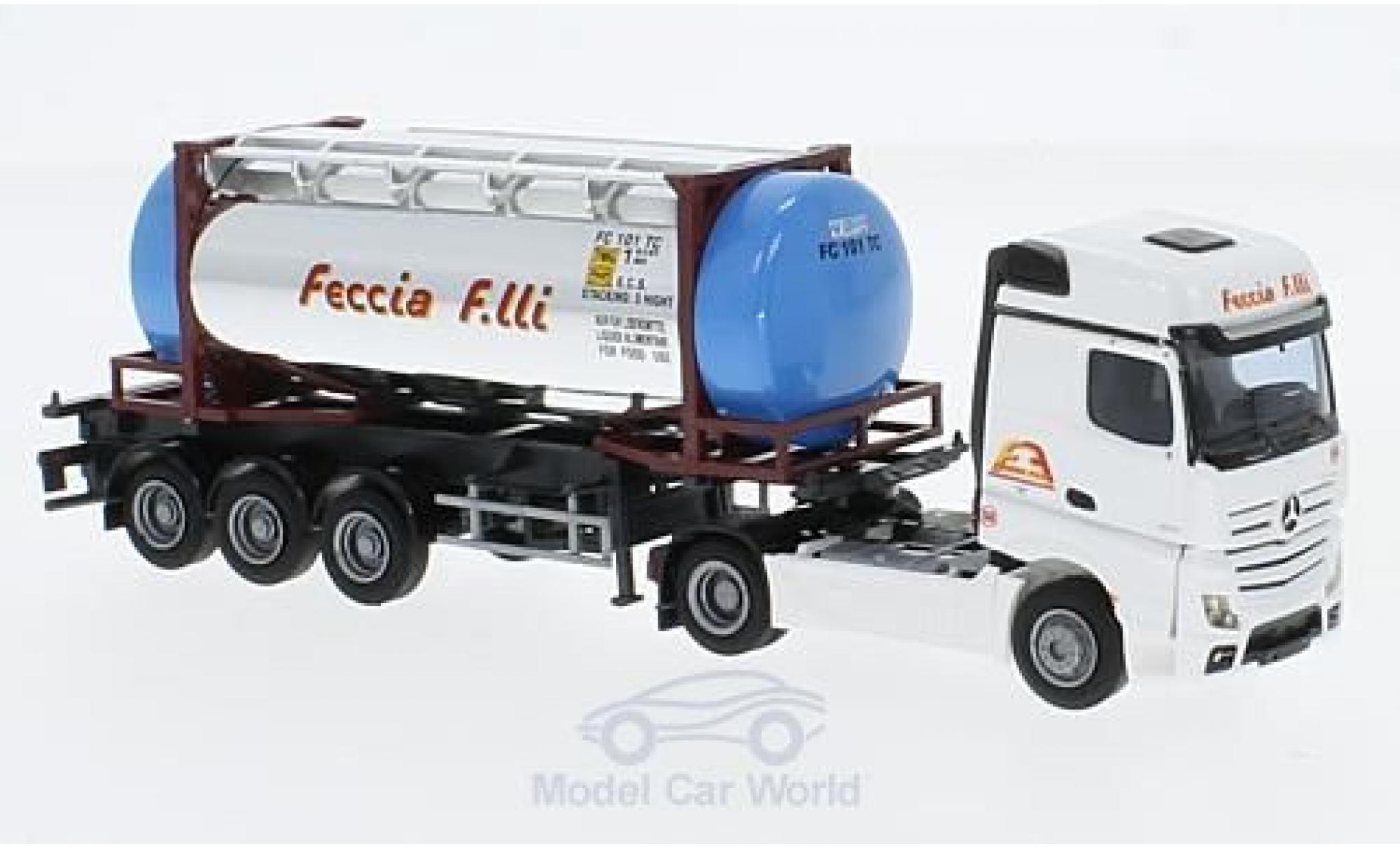 Mercedes Actros 1/87 AWM 2 Big. Feccia 26' Swapbody-SZ modellino in miniatura