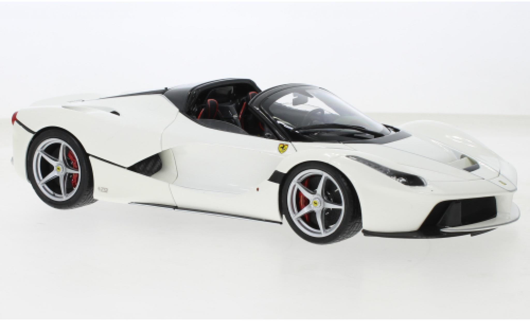 Ferrari LaFerrari 1/18 BBR Models La Aperta bianco 2016 modellino in miniatura
