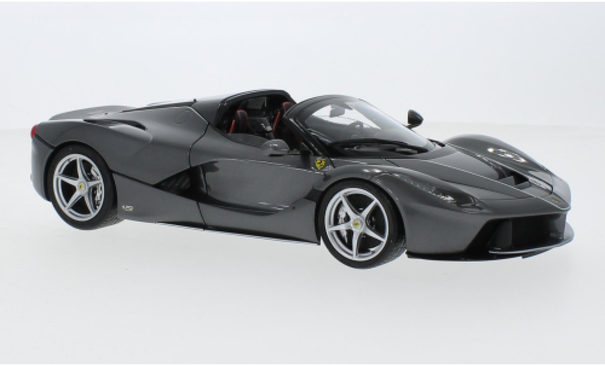 Ferrari LaFerrari 1/18 BBR Models La Aperta metallise grigio modellino in miniatura