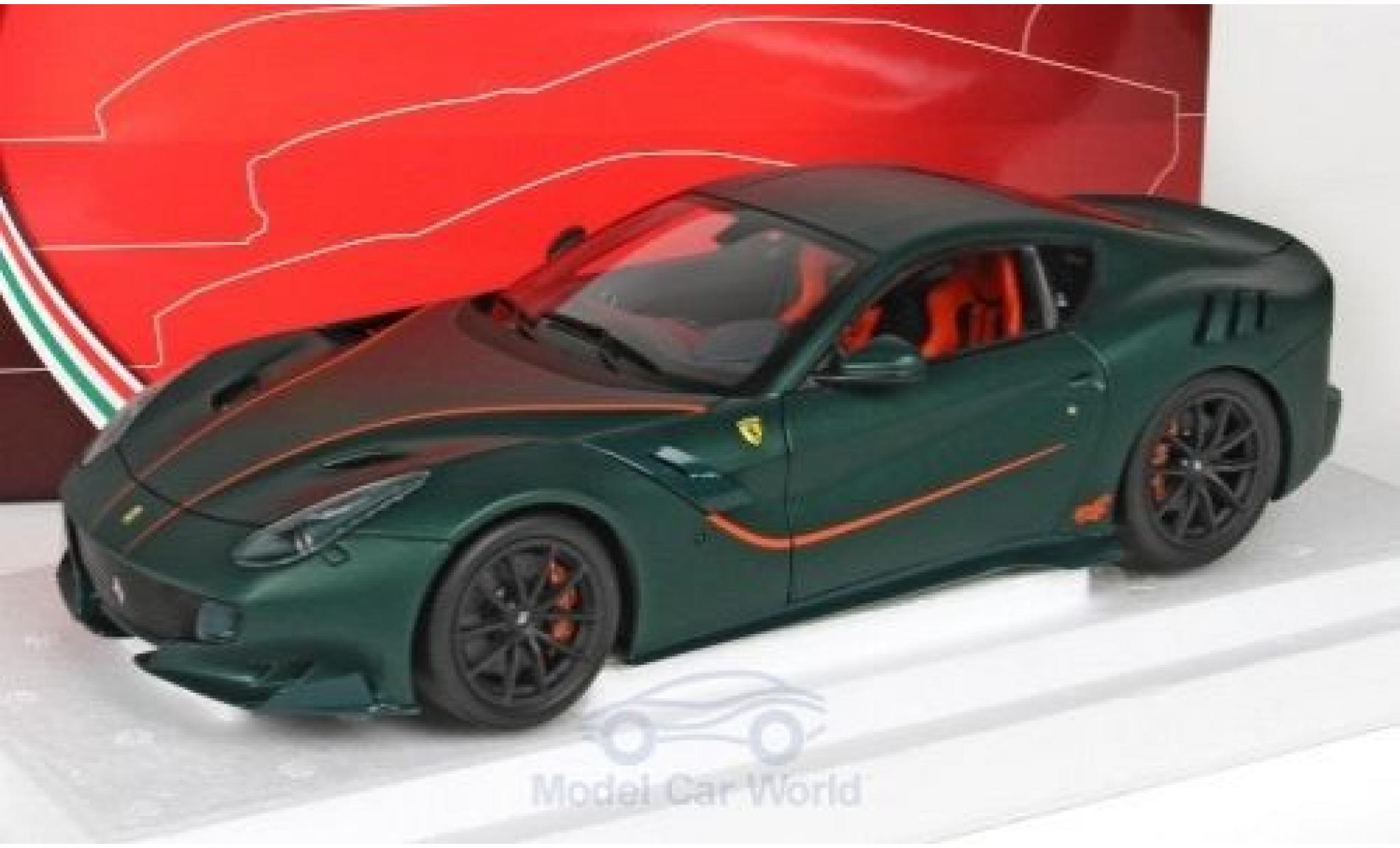 Ferrari F1 1/18 BBR Models 2 TDF matt-verde/rosso 2015 modellino in miniatura