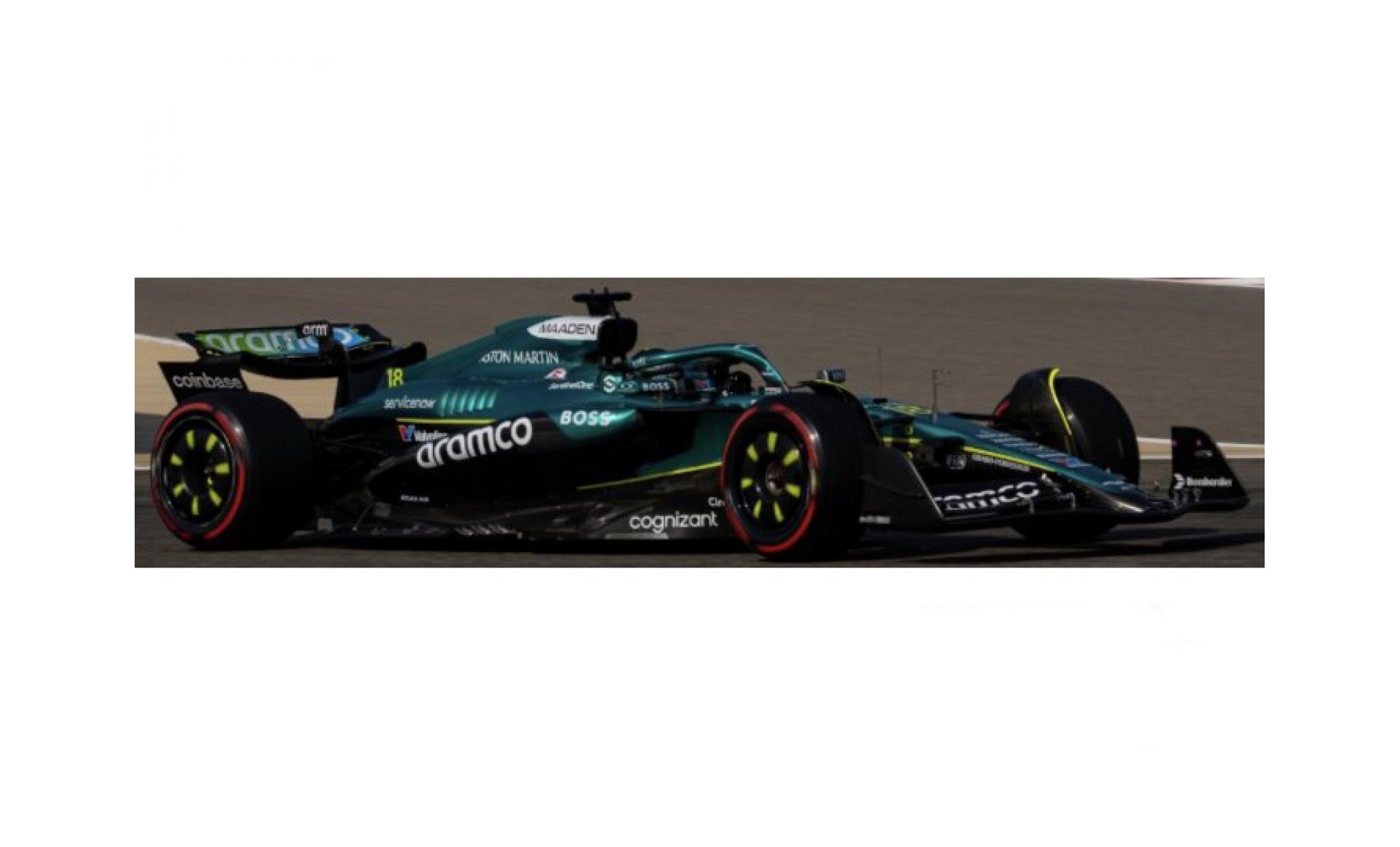 Aston Martin AMR2 Burago Bburago 5 Formel 1 2025 #18 1:43 modellino in miniatura