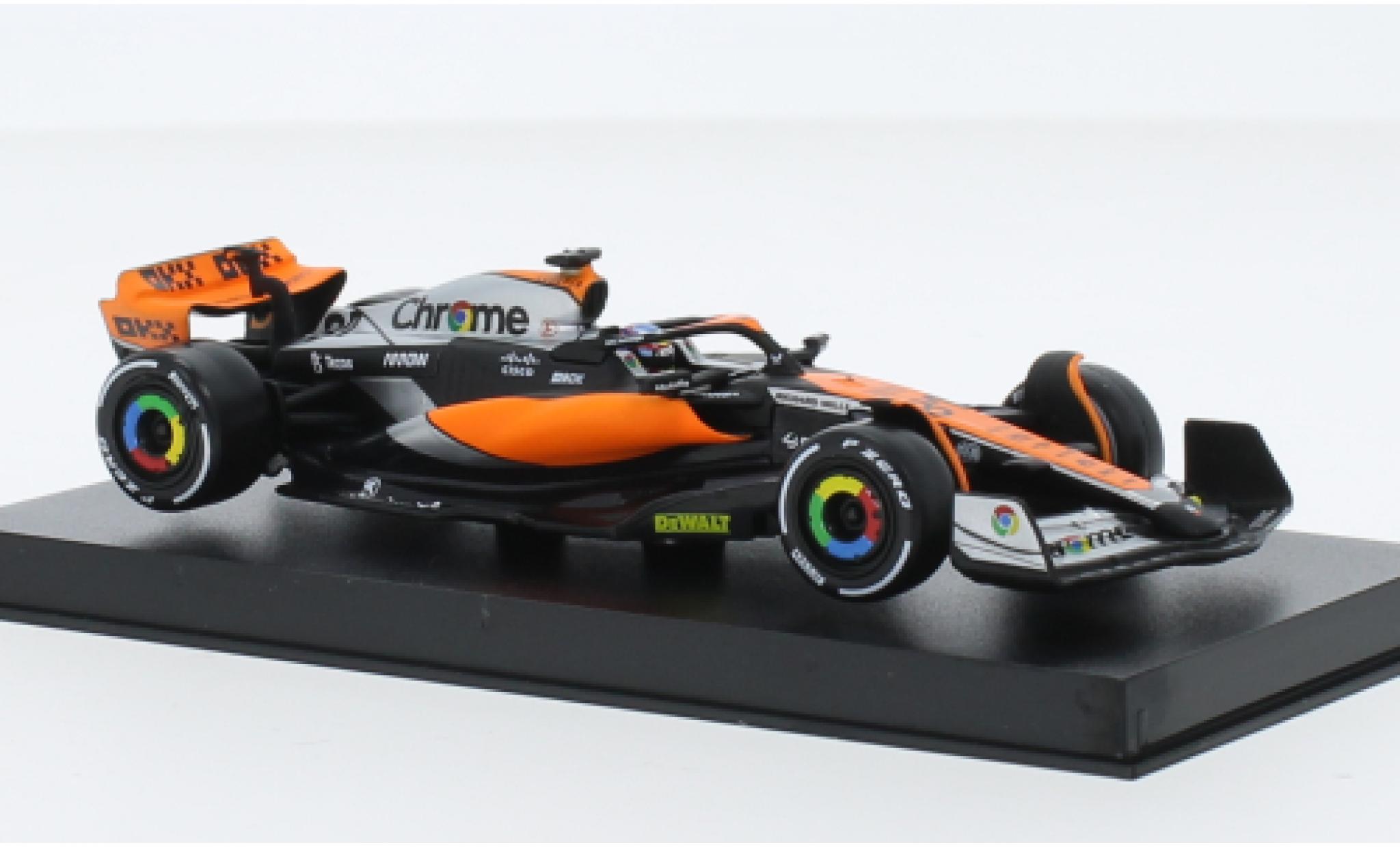 McLaren F1 1/43 Burago Bburago MCL60 No.81 Team formule 1 2023 modellino in miniatura
