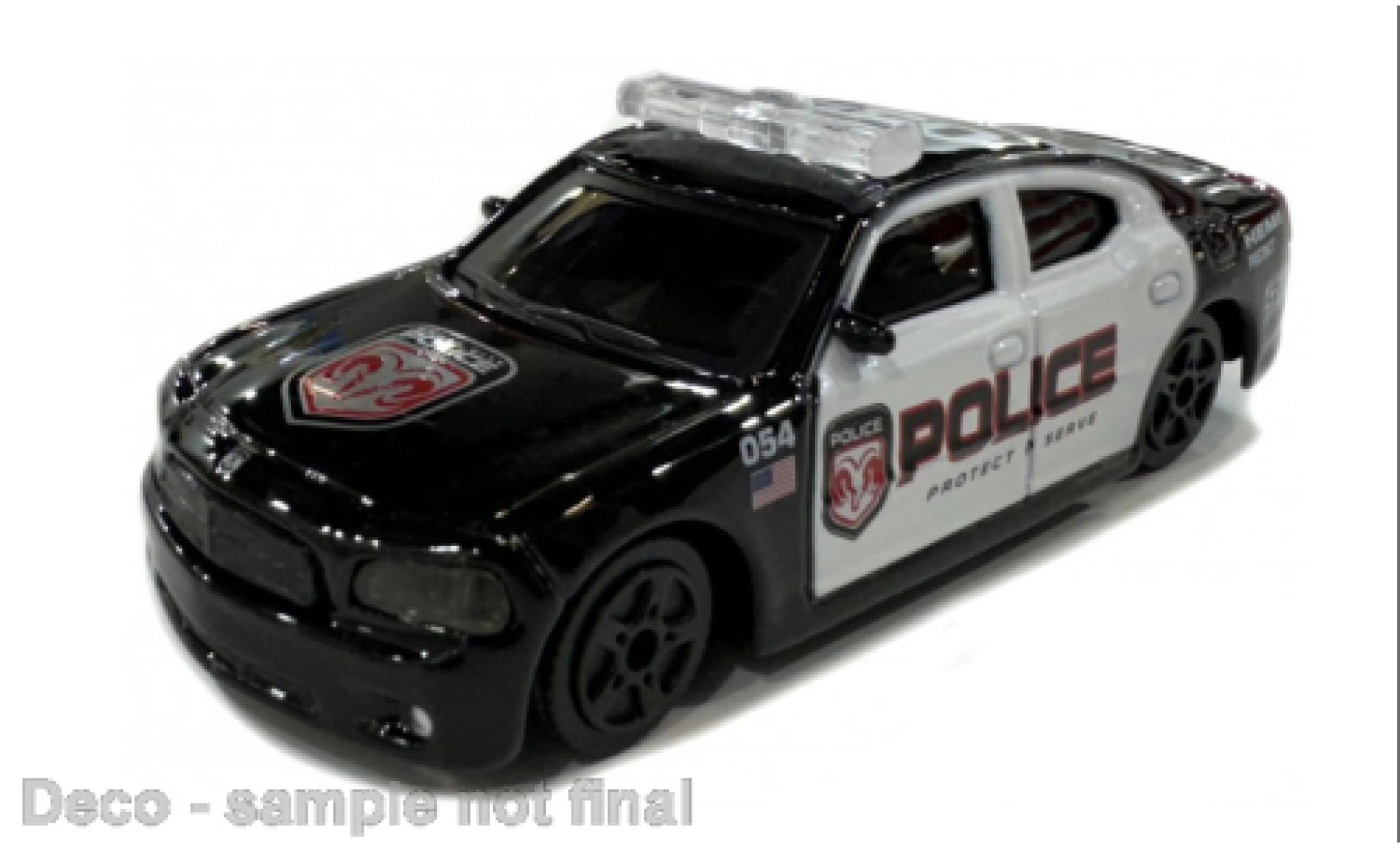 Dodge Charger 1/43 Burago Bburago Hemi Police (USA) 2006 1:43 modellino in miniatura