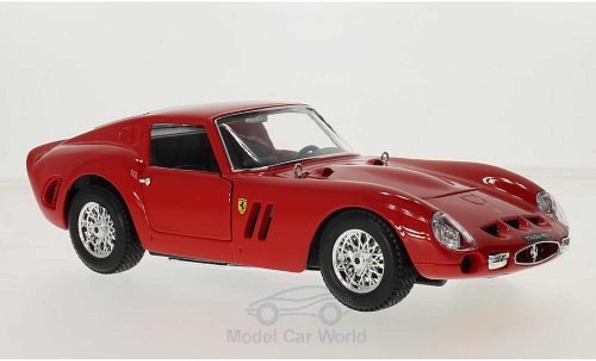 Ferrari 250 GTO 1/18 Burago GTO rosso modellino in miniatura