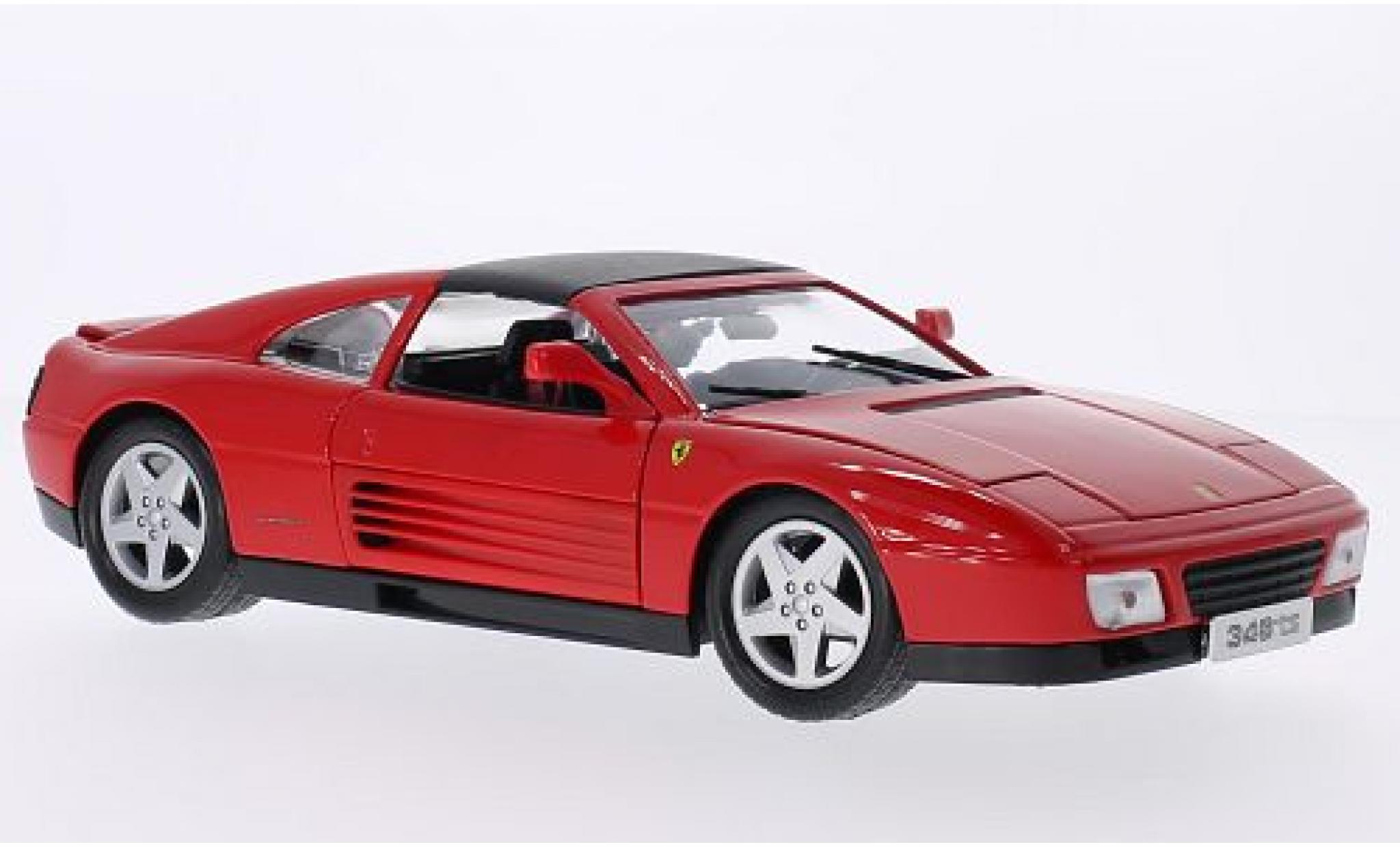 Ferrari 348 1/18 Burago ts rosso modellino in miniatura
