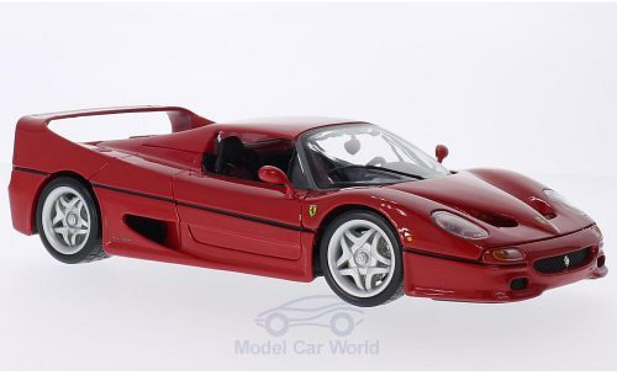 Ferrari F50 1/24 Burago rosso modellino in miniatura